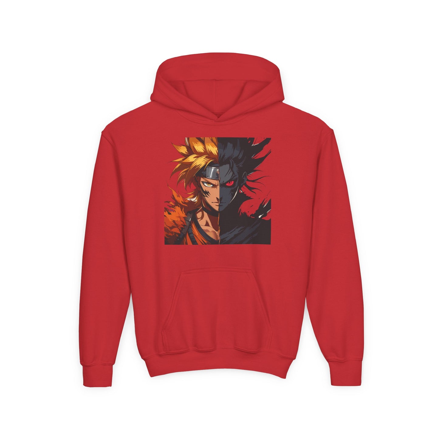 Anime-Inspired Youth Hoodie, Cozy Anime Sweatshirt, Stylish Teens' Hoody, Perfect Gift for Anime Lovers, Casual Wear for All Seasons