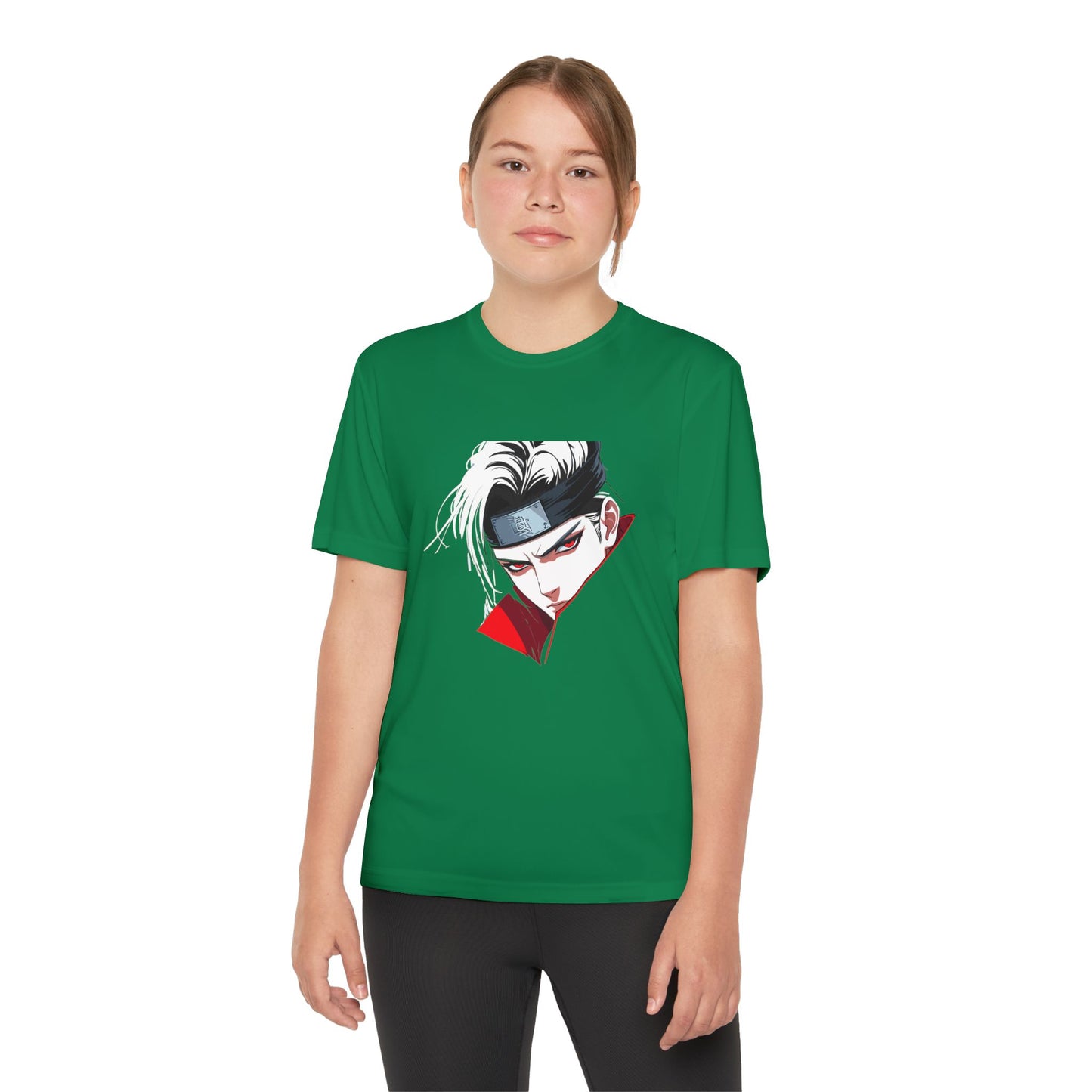 Youth Anime Fighter Tee, Cool Youth T-Shirt, Graphic Tee for Kids, Competition Shirt, Gift for Young Athletes