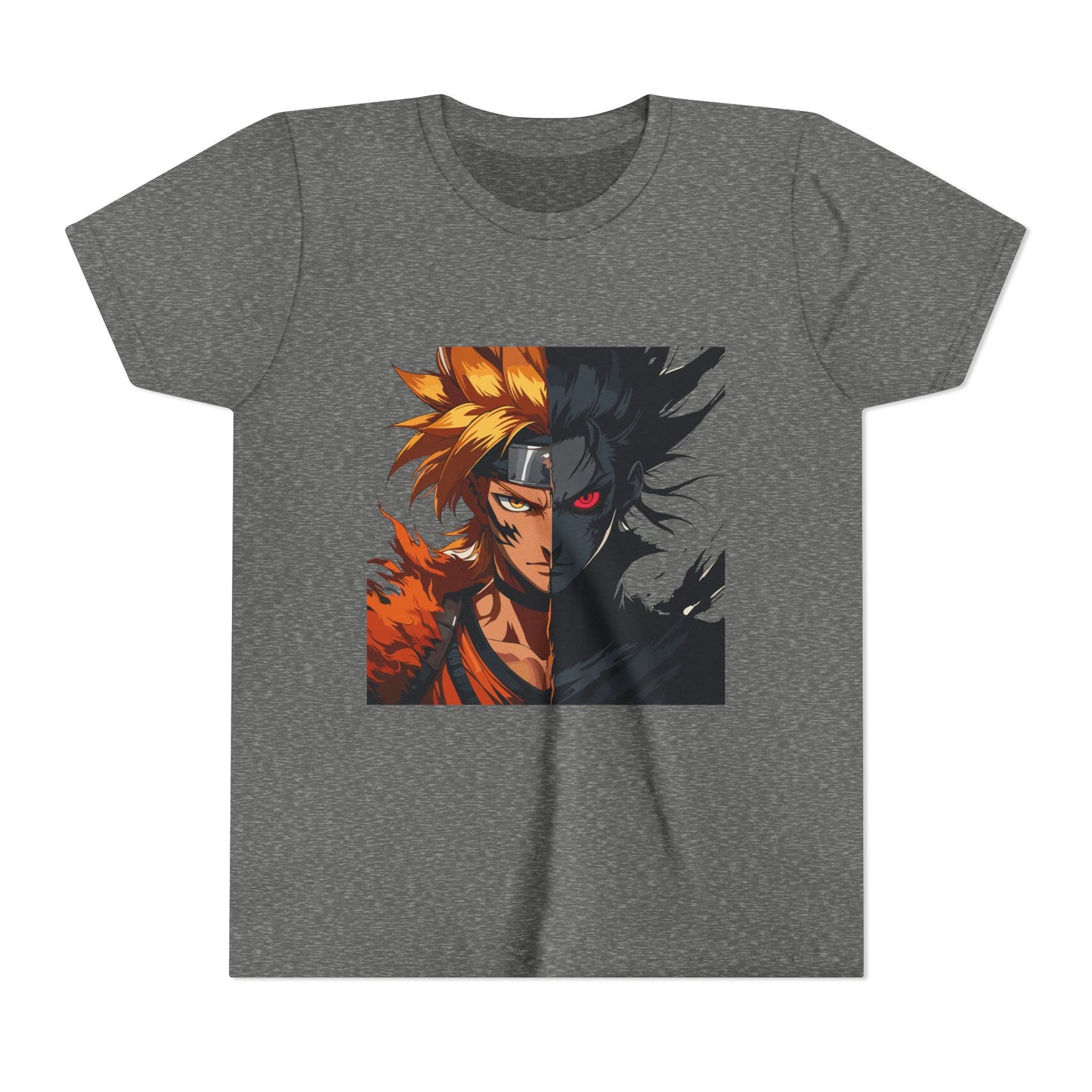 Youth Short Sleeve Anime Tee - Cool Graphic Tee, Gift for Kids, Stylish Summer Shirt, Trendy Youth Apparel, Anime Lovers T-Shirt
