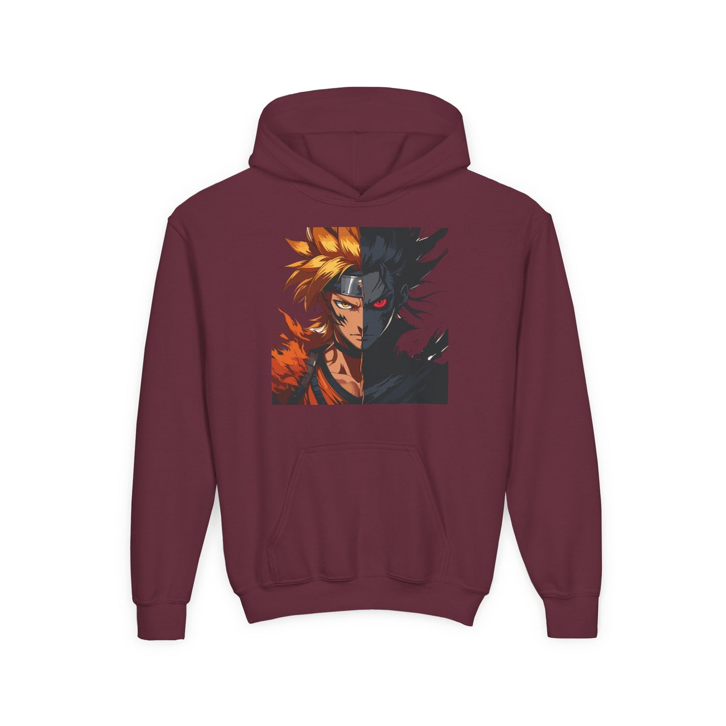 Anime-Inspired Youth Hoodie, Cozy Anime Sweatshirt, Stylish Teens' Hoody, Perfect Gift for Anime Lovers, Casual Wear for All Seasons