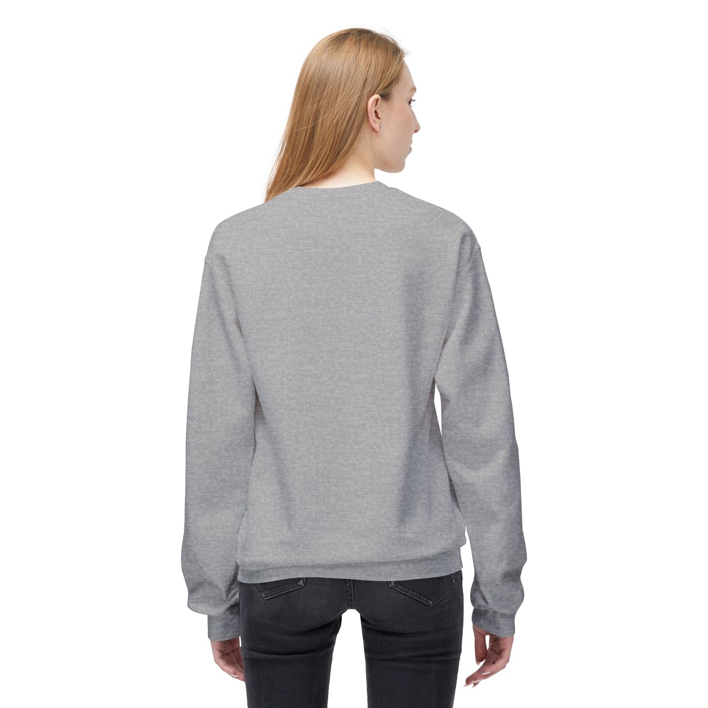 Unisex Fleece Crewneck Sweatshirt with Retro Art, Vintage Graphic Sweater, Casual Wear for Art Lovers, Gift for Him/Her, Cozy Relaxed Style