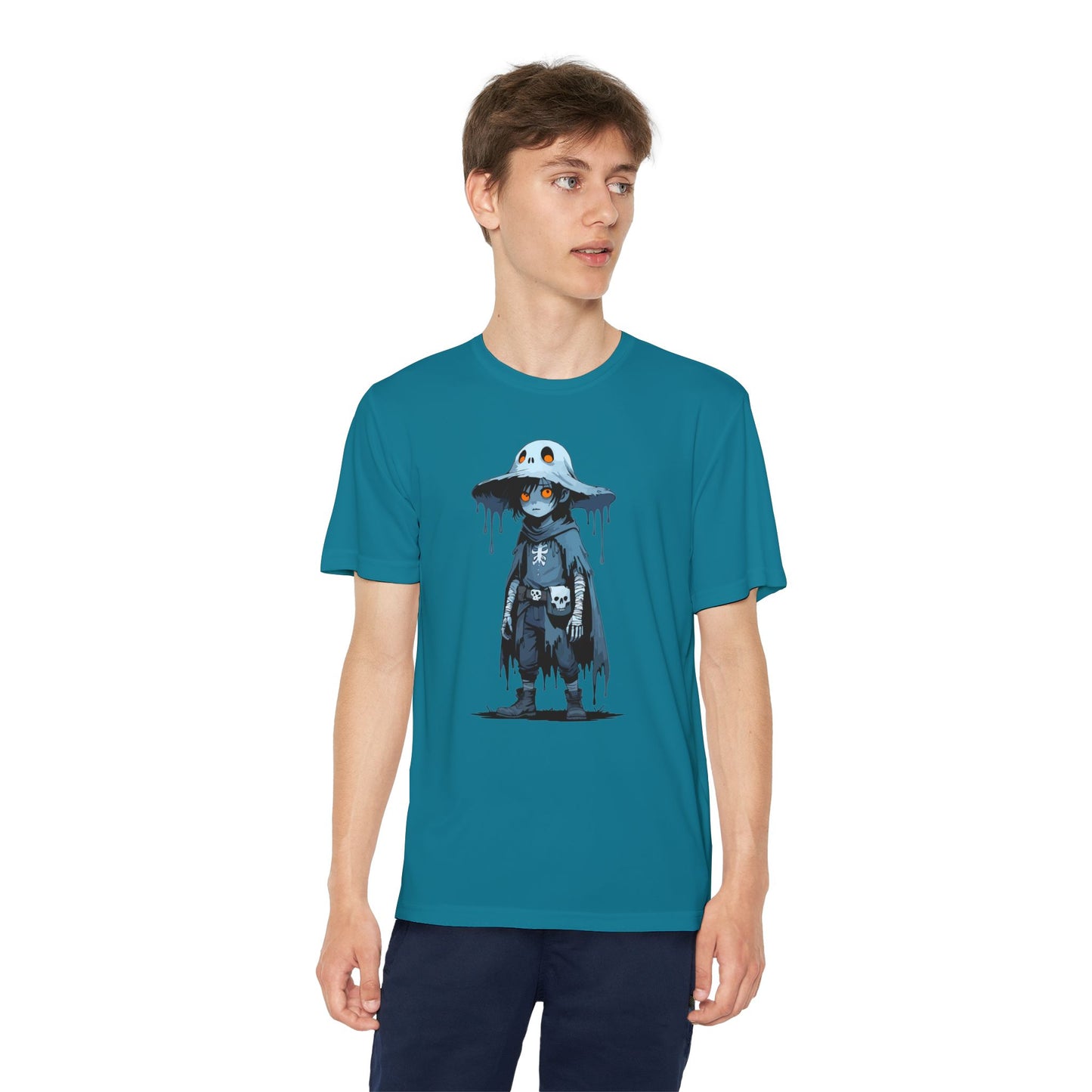 Youth Graphic Tee - Cool Cartoon Design, Perfect for Kids, Ideal for Birthdays, Casual Wear, Gifts, Summertime Fun