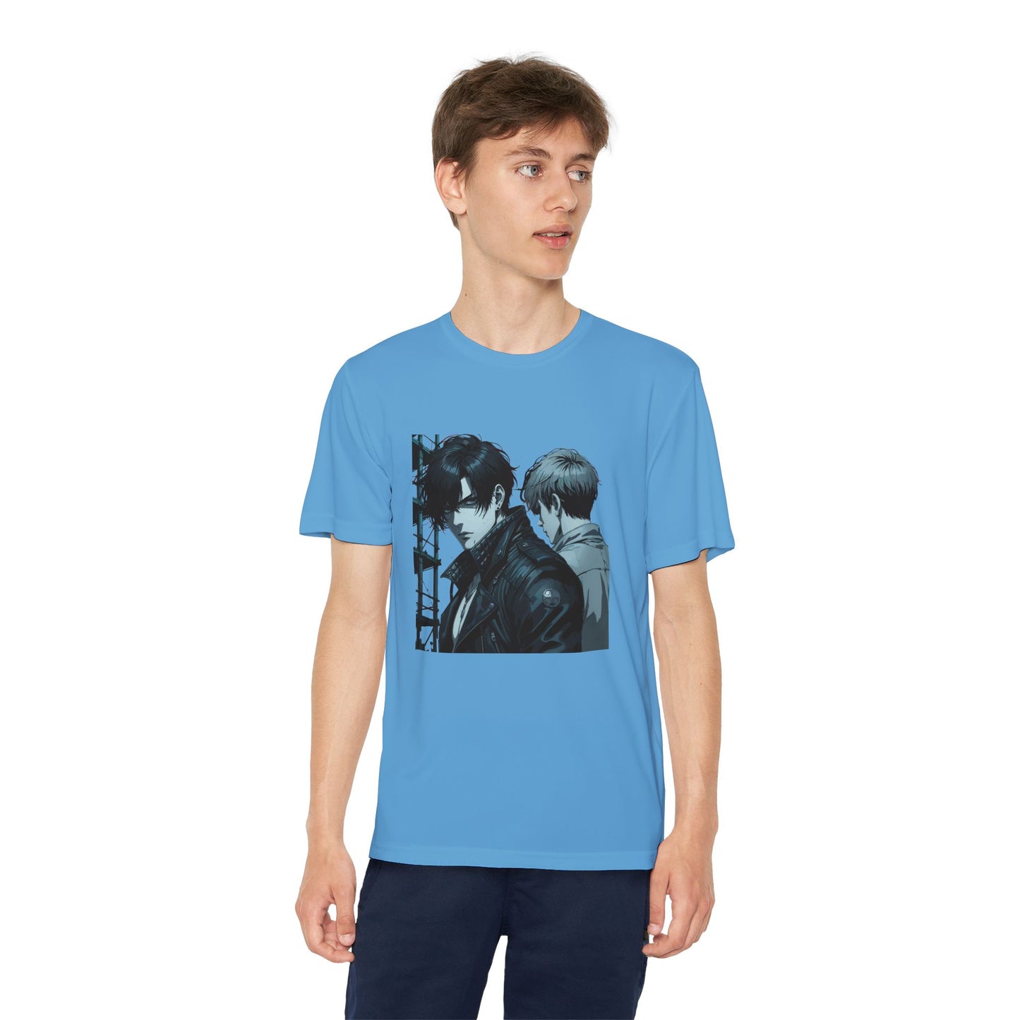 Youth Competitor Tee, Cool Graphic Tee, Urban Youth Shirt, Trendy Casual Wear, Unique Style T-Shirt, Statement Youth Apparel