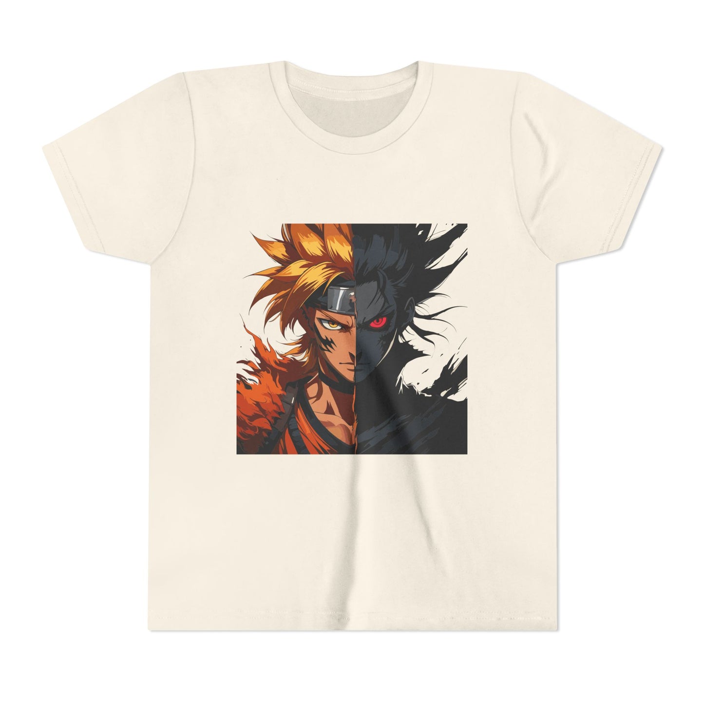 Youth Short Sleeve Anime Tee - Cool Graphic Tee, Gift for Kids, Stylish Summer Shirt, Trendy Youth Apparel, Anime Lovers T-Shirt