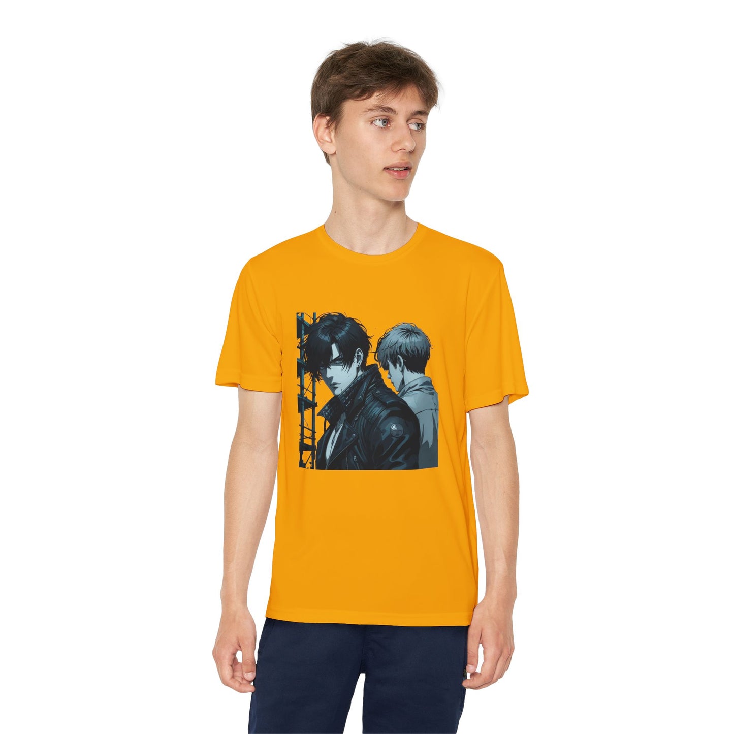 Youth Competitor Tee, Cool Graphic Tee, Urban Youth Shirt, Trendy Casual Wear, Unique Style T-Shirt, Statement Youth Apparel