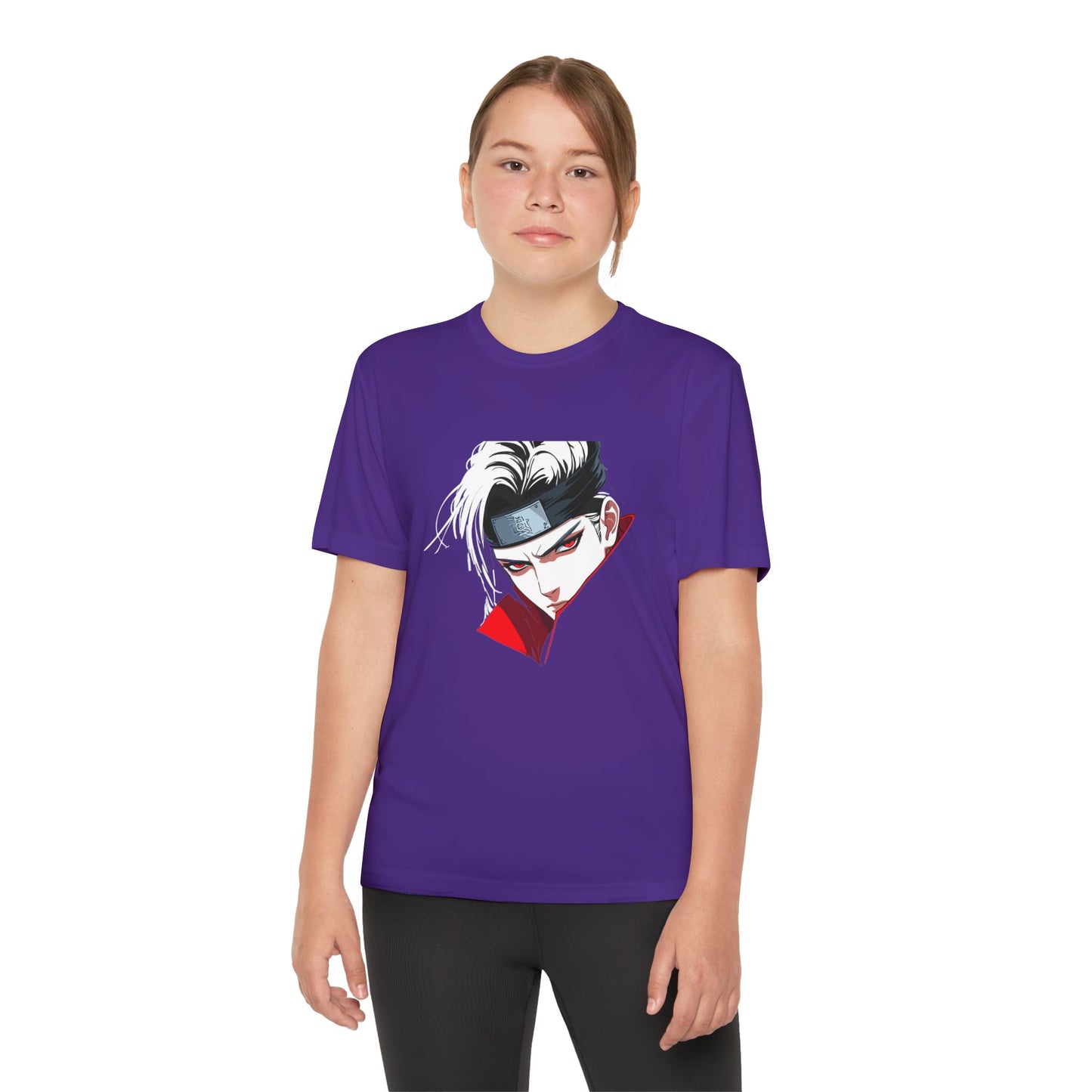 Youth Anime Fighter Tee, Cool Youth T-Shirt, Graphic Tee for Kids, Competition Shirt, Gift for Young Athletes
