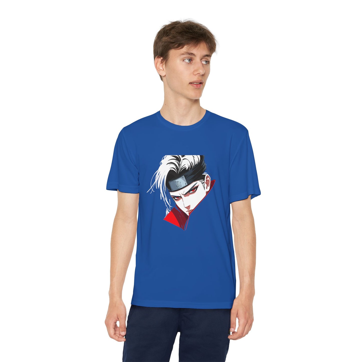 Youth Anime Fighter Tee, Cool Youth T-Shirt, Graphic Tee for Kids, Competition Shirt, Gift for Young Athletes