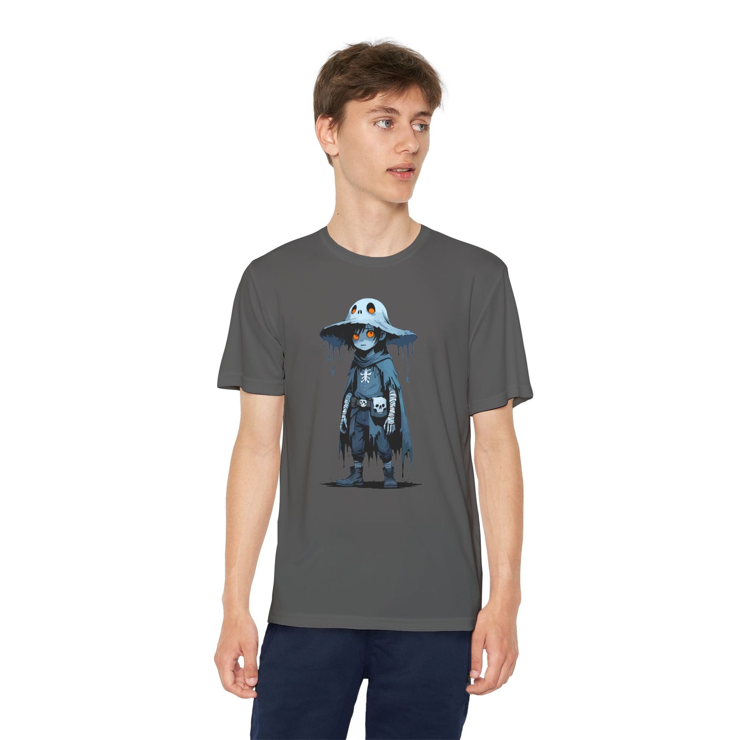 Youth Graphic Tee - Cool Cartoon Design, Perfect for Kids, Ideal for Birthdays, Casual Wear, Gifts, Summertime Fun