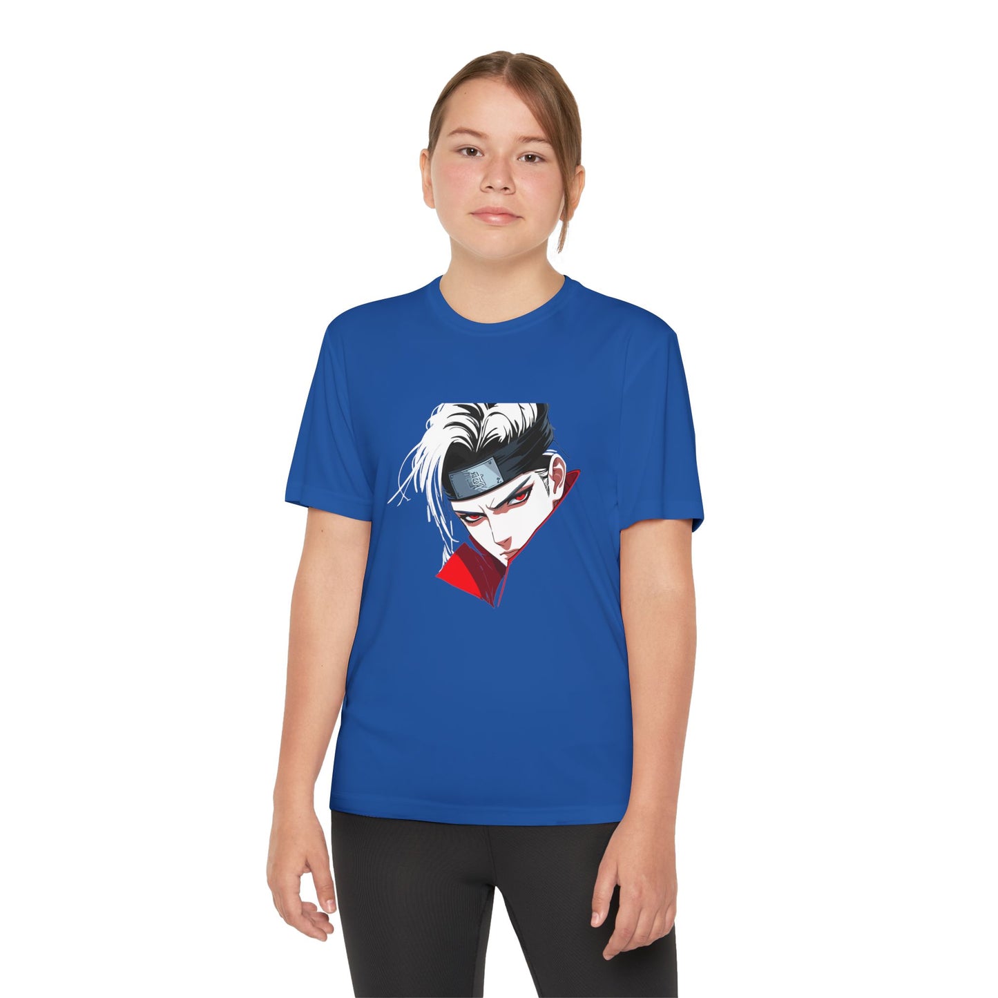 Youth Anime Fighter Tee, Cool Youth T-Shirt, Graphic Tee for Kids, Competition Shirt, Gift for Young Athletes