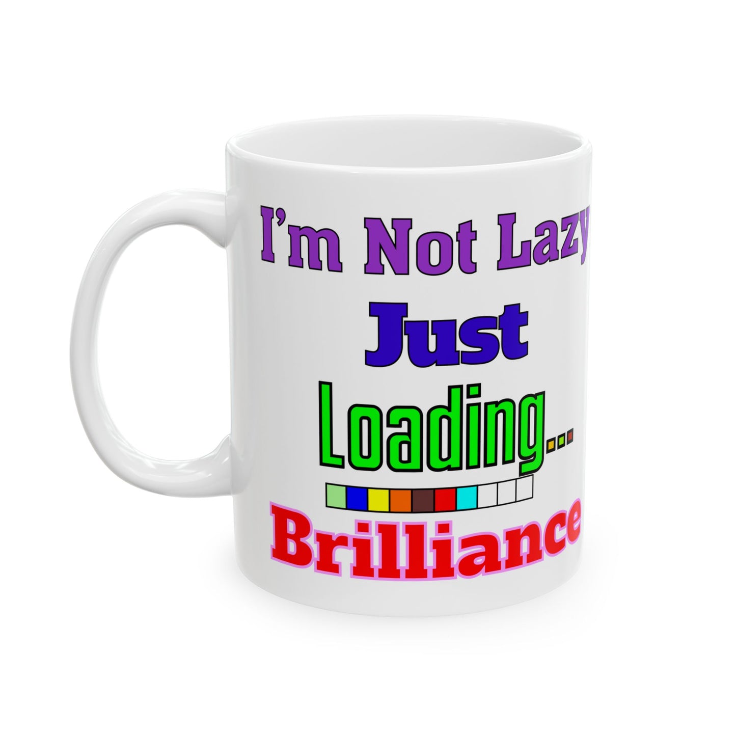 Humorous Ceramic Mug - Fun Gift for Coffee Lovers, Office Humor, Birthday, Relaxation, Motivation