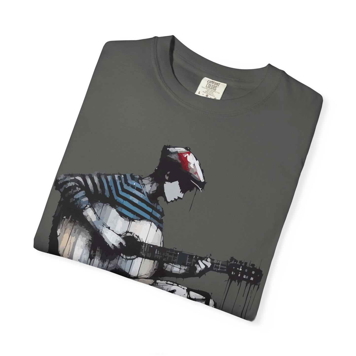 Artistic Guitarist Unisex T-shirt, Music Lover Gift, Bohemian Style Tee, Unisex Gift, Casual Wear