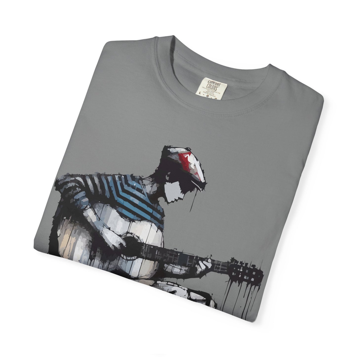 Artistic Guitarist Unisex T-shirt, Music Lover Gift, Bohemian Style Tee, Unisex Gift, Casual Wear