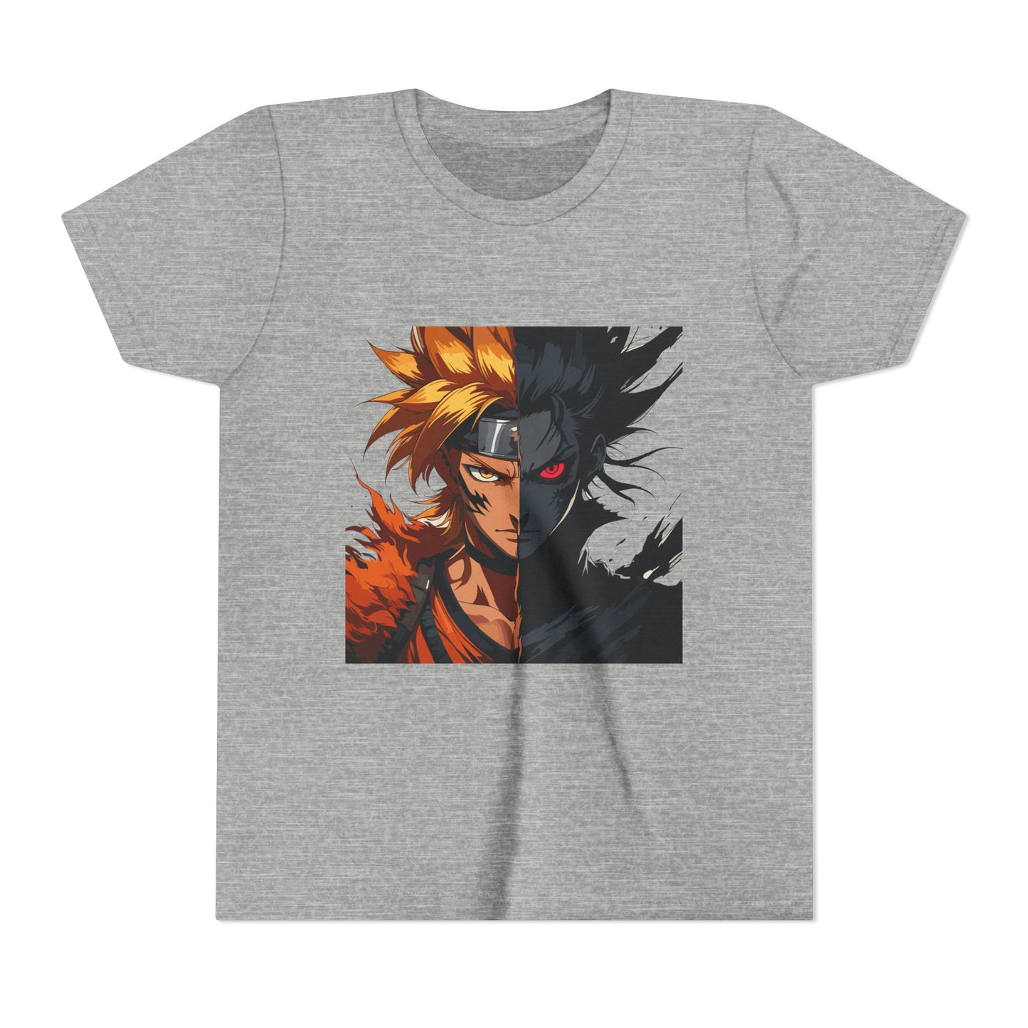 Youth Short Sleeve Anime Tee - Cool Graphic Tee, Gift for Kids, Stylish Summer Shirt, Trendy Youth Apparel, Anime Lovers T-Shirt