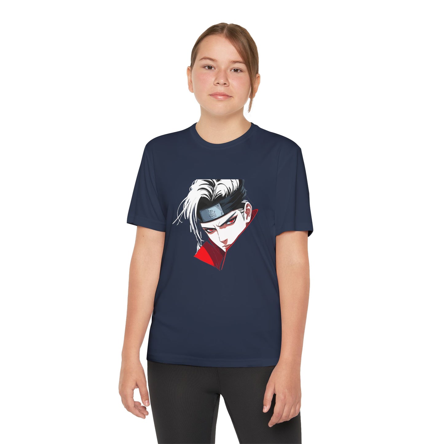 Youth Anime Fighter Tee, Cool Youth T-Shirt, Graphic Tee for Kids, Competition Shirt, Gift for Young Athletes