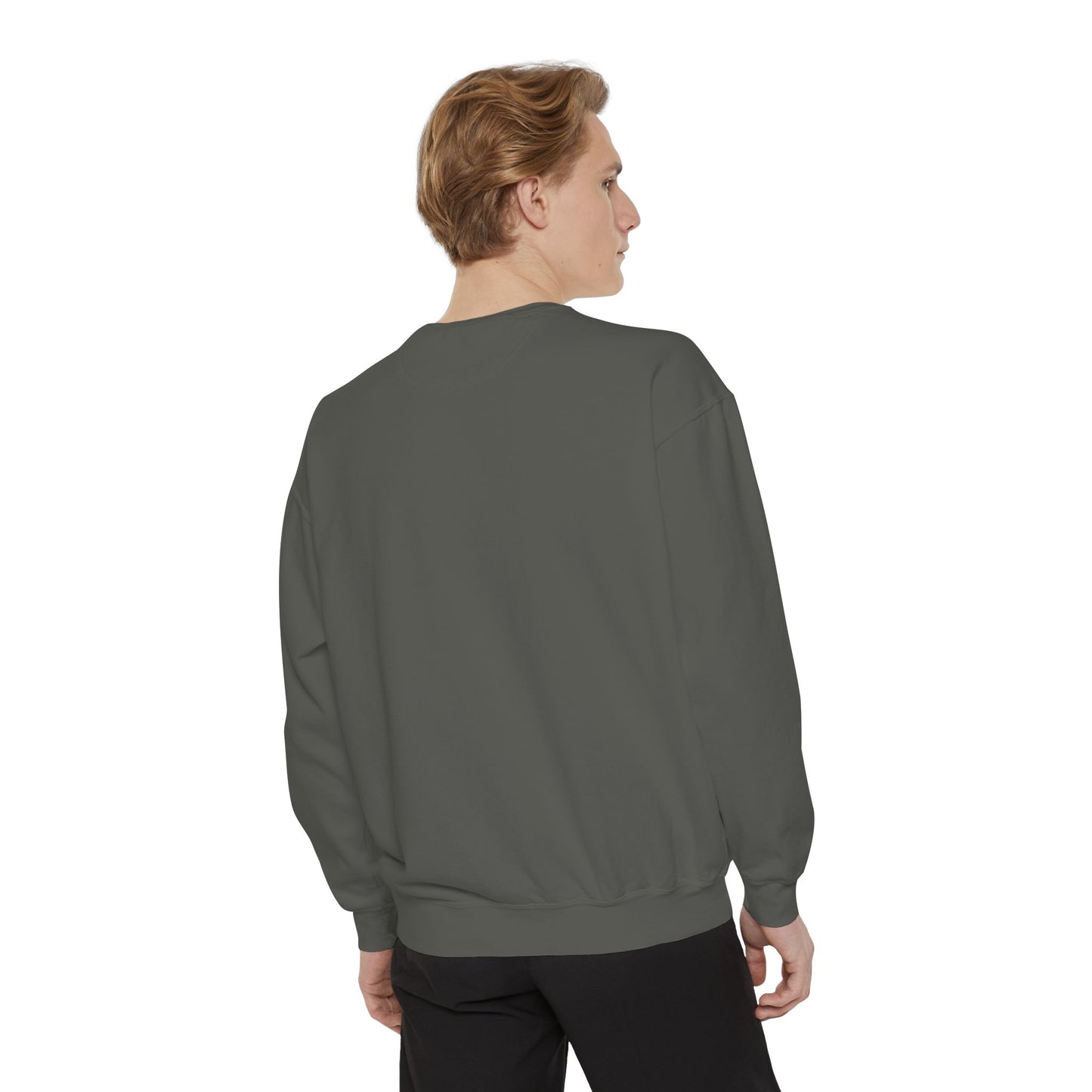 Patriotic Graphic Sweatshirt, Military Inspired Clothing, Unisex Casual Wear, Gift for Veterans, Comfortable Layering