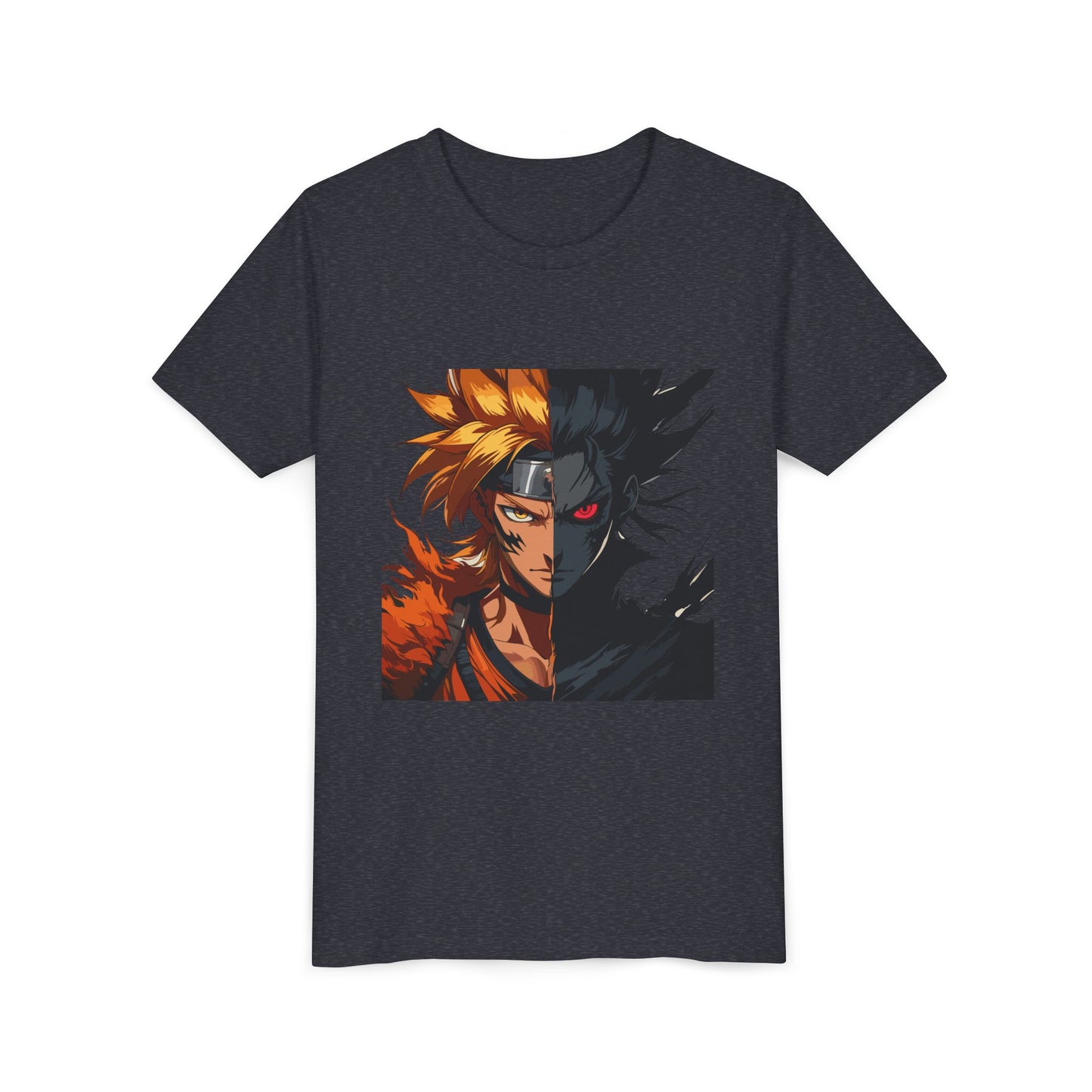 Youth Short Sleeve Anime Tee - Cool Graphic Tee, Gift for Kids, Stylish Summer Shirt, Trendy Youth Apparel, Anime Lovers T-Shirt
