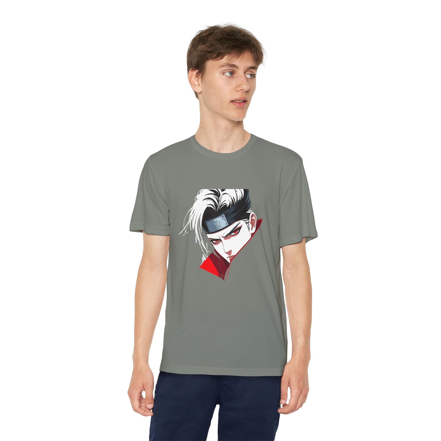 Youth Anime Fighter Tee, Cool Youth T-Shirt, Graphic Tee for Kids, Competition Shirt, Gift for Young Athletes
