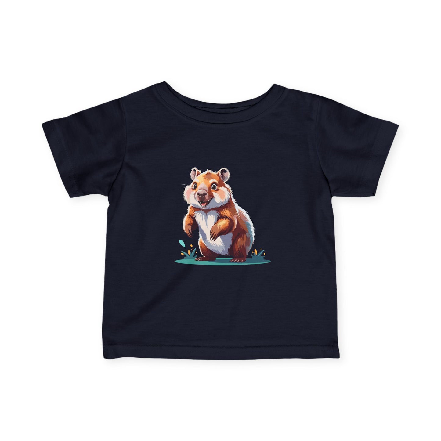 Adorable Wombat Tee, Baby T-Shirt, Toddler Gift, Cute Apparel, Birthday Outfit, Animal Lover's Fashion