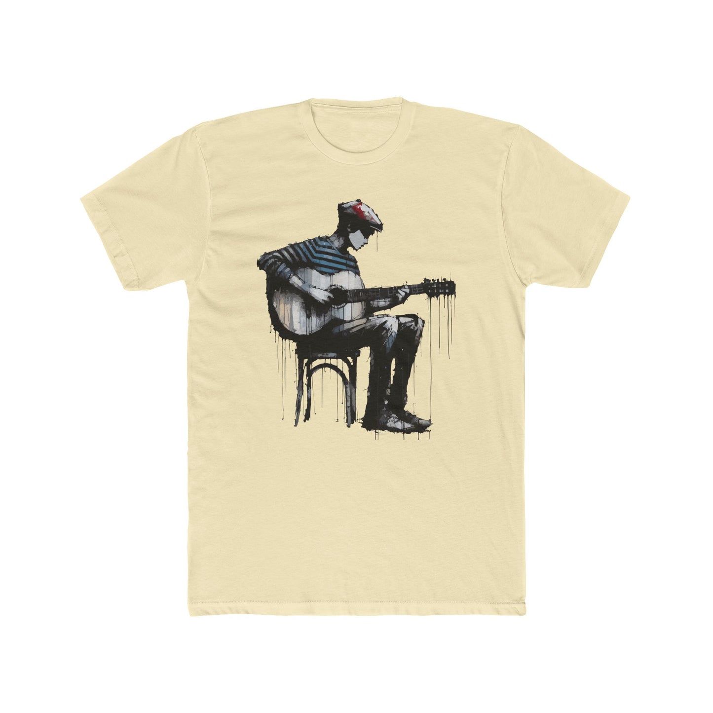 Artistic Musician Unisex Tee, Perfect Gift for Musicians, Creative Souls, Music Lovers, Art Festival, Casual Wear