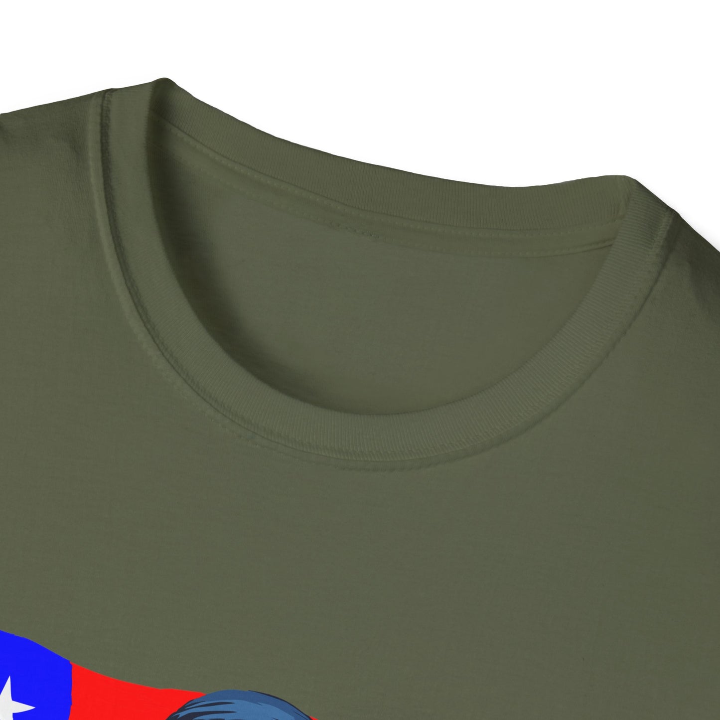 Patriotic Graphic Tee - I Bleed for a Cause, Veteran's Day Gift, Casual Wear, Unisex T-Shirt, Military Pride