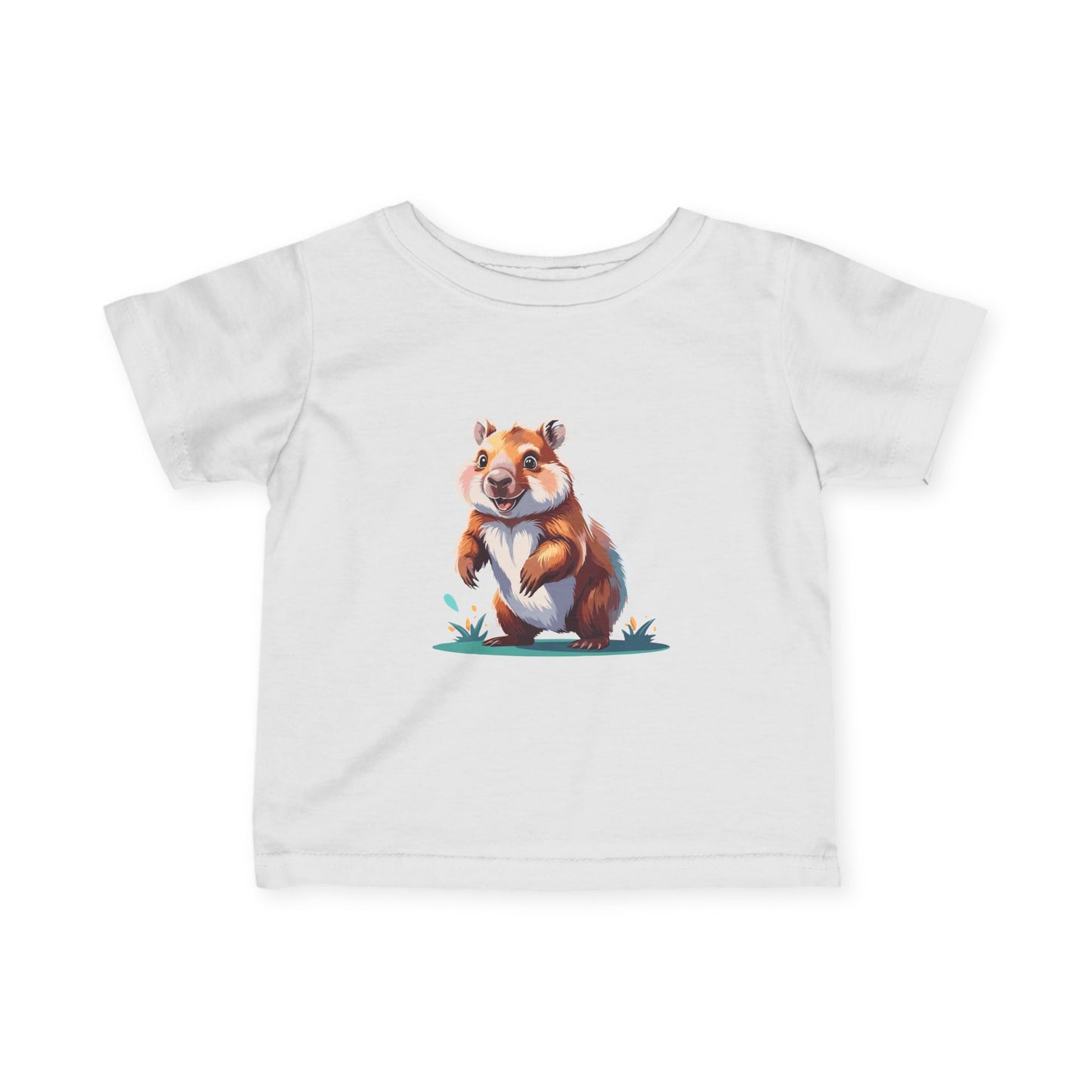 Adorable Wombat Tee, Baby T-Shirt, Toddler Gift, Cute Apparel, Birthday Outfit, Animal Lover's Fashion