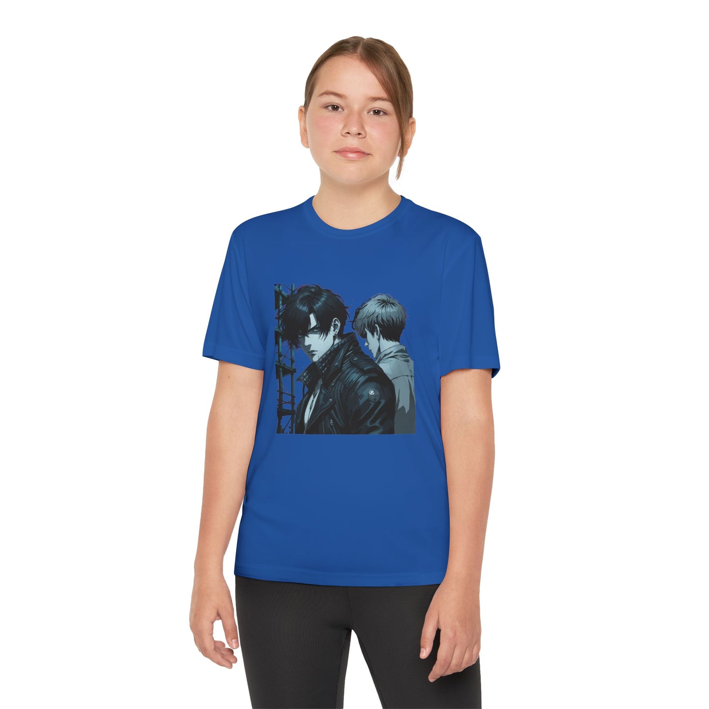 Youth Competitor Tee, Cool Graphic Tee, Urban Youth Shirt, Trendy Casual Wear, Unique Style T-Shirt, Statement Youth Apparel