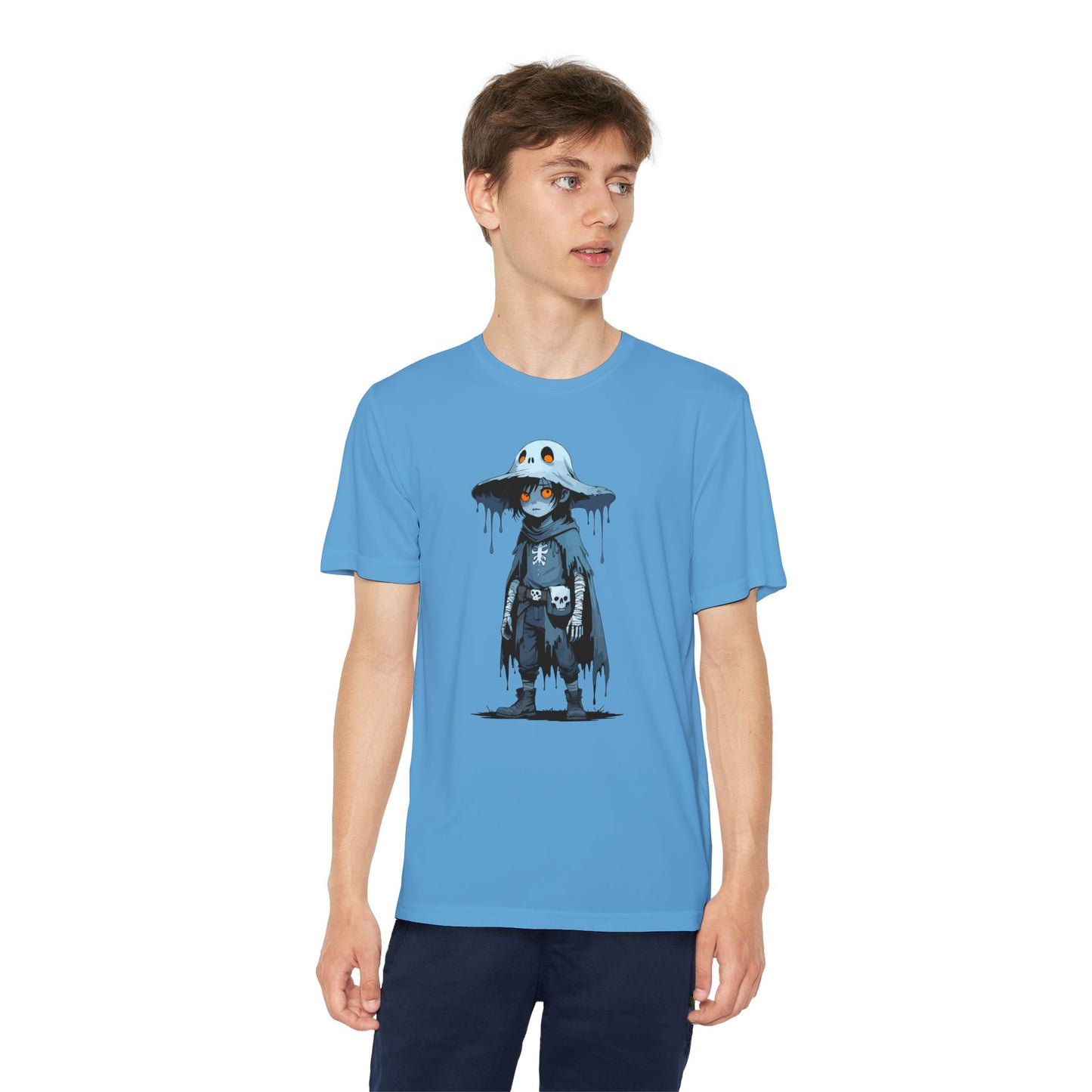 Youth Graphic Tee - Cool Cartoon Design, Perfect for Kids, Ideal for Birthdays, Casual Wear, Gifts, Summertime Fun