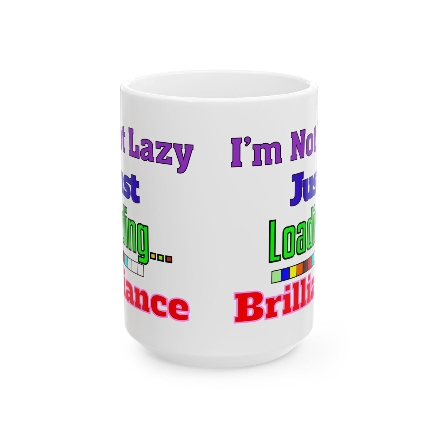 Humorous Ceramic Mug - Fun Gift for Coffee Lovers, Office Humor, Birthday, Relaxation, Motivation