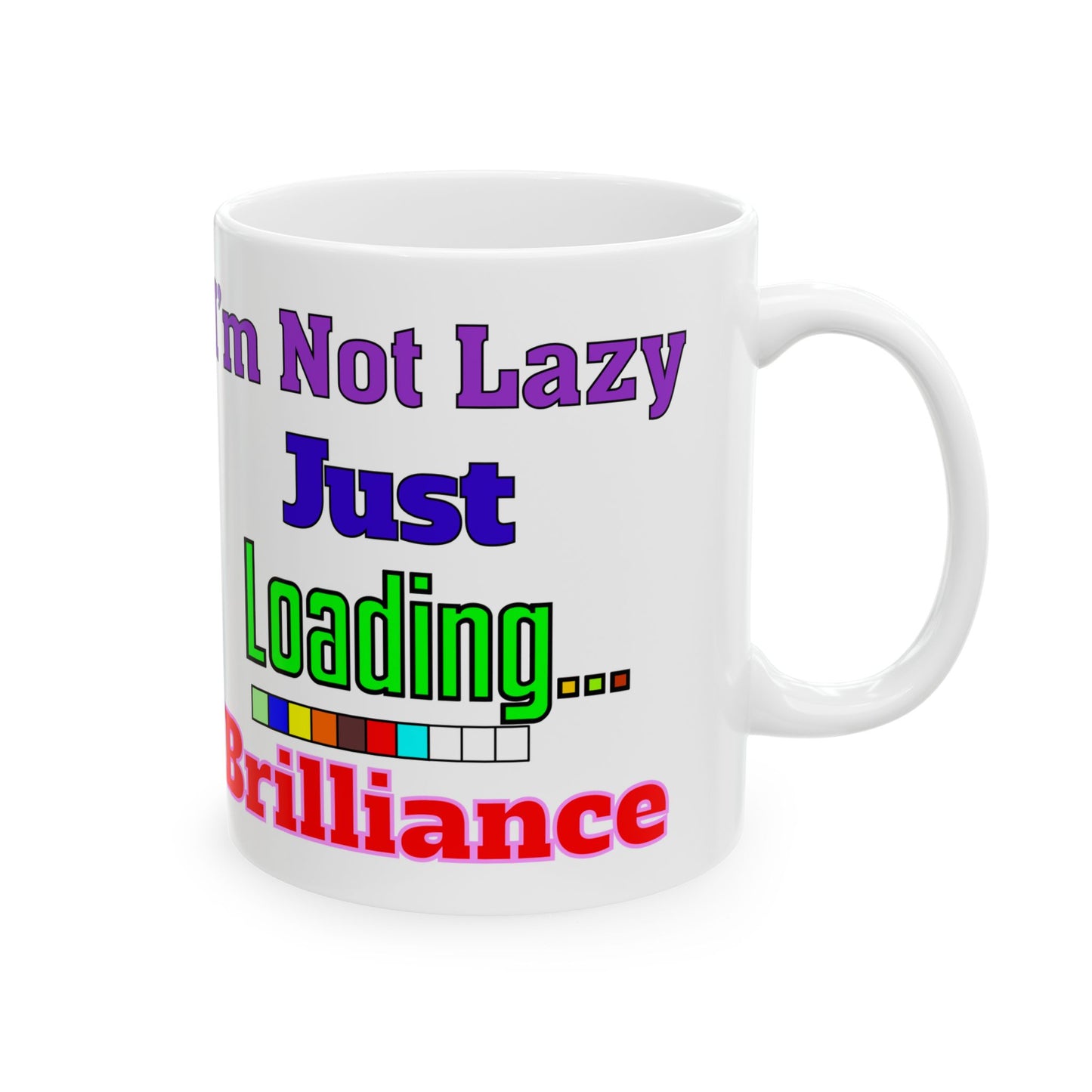Humorous Ceramic Mug - Fun Gift for Coffee Lovers, Office Humor, Birthday, Relaxation, Motivation