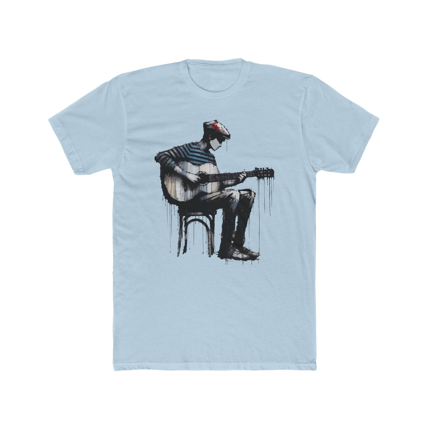 Artistic Musician Unisex Tee, Perfect Gift for Musicians, Creative Souls, Music Lovers, Art Festival, Casual Wear