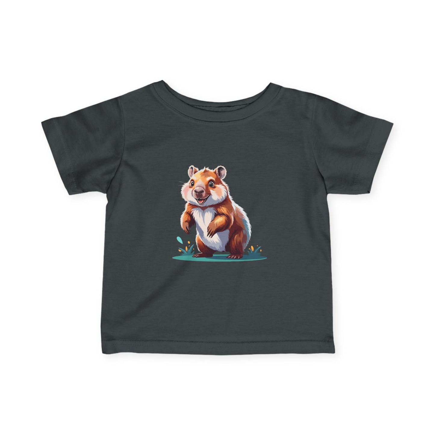 Adorable Wombat Tee, Baby T-Shirt, Toddler Gift, Cute Apparel, Birthday Outfit, Animal Lover's Fashion