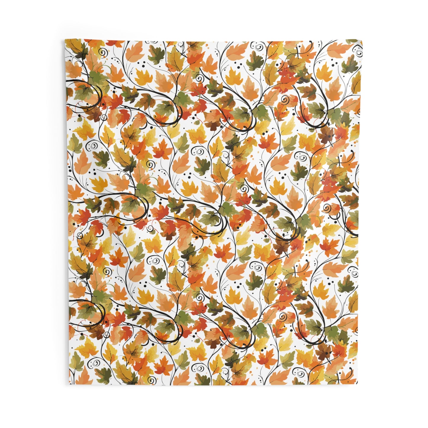 Autumn Leaf Wall Tapestry - Cozy Home Decor, Nature-Inspired Art, Fall Aesthetic, Seasonal Room Accent, Perfect for Thanksgiving
