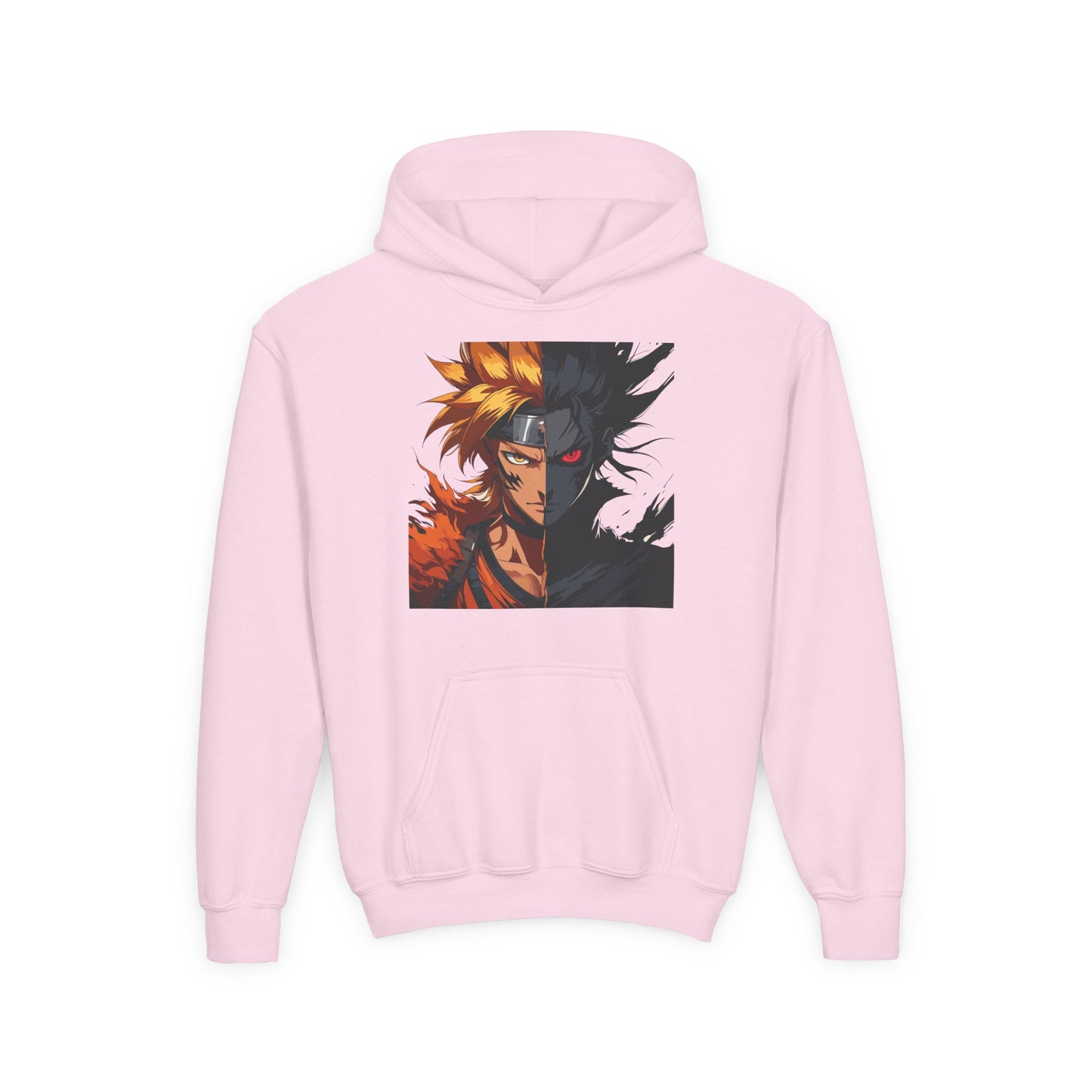 Anime-Inspired Youth Hoodie, Cozy Anime Sweatshirt, Stylish Teens' Hoody, Perfect Gift for Anime Lovers, Casual Wear for All Seasons