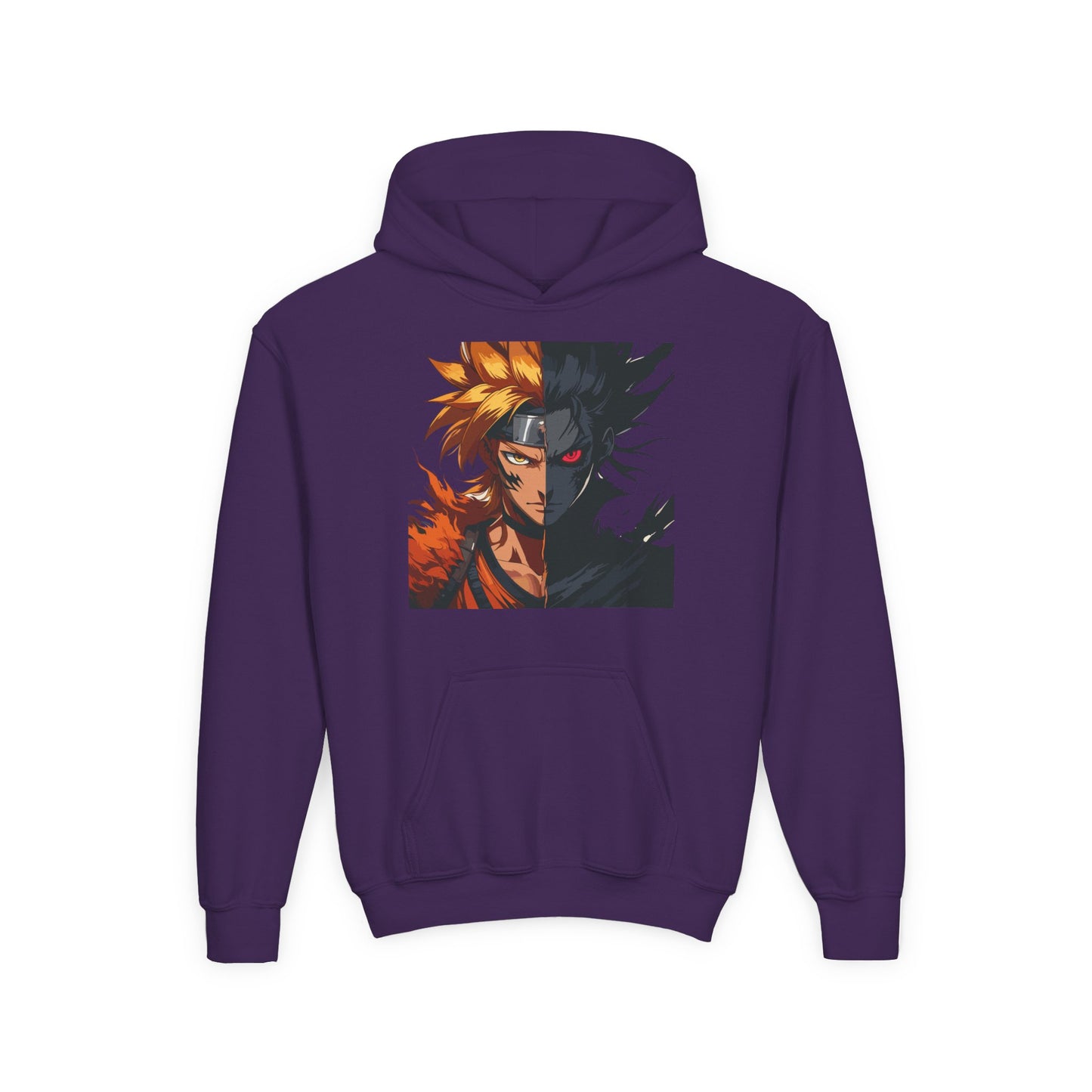 Anime-Inspired Youth Hoodie, Cozy Anime Sweatshirt, Stylish Teens' Hoody, Perfect Gift for Anime Lovers, Casual Wear for All Seasons