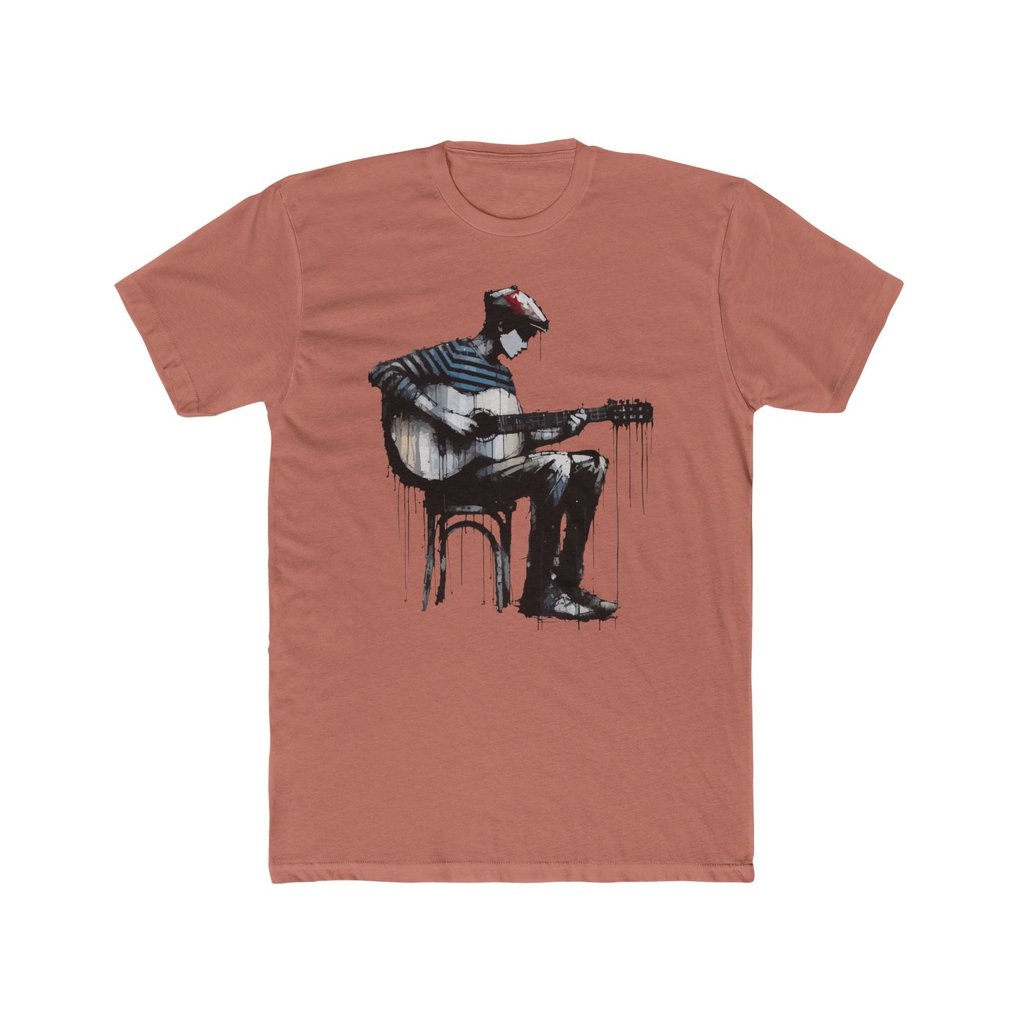 Artistic Musician Unisex Tee, Perfect Gift for Musicians, Creative Souls, Music Lovers, Art Festival, Casual Wear
