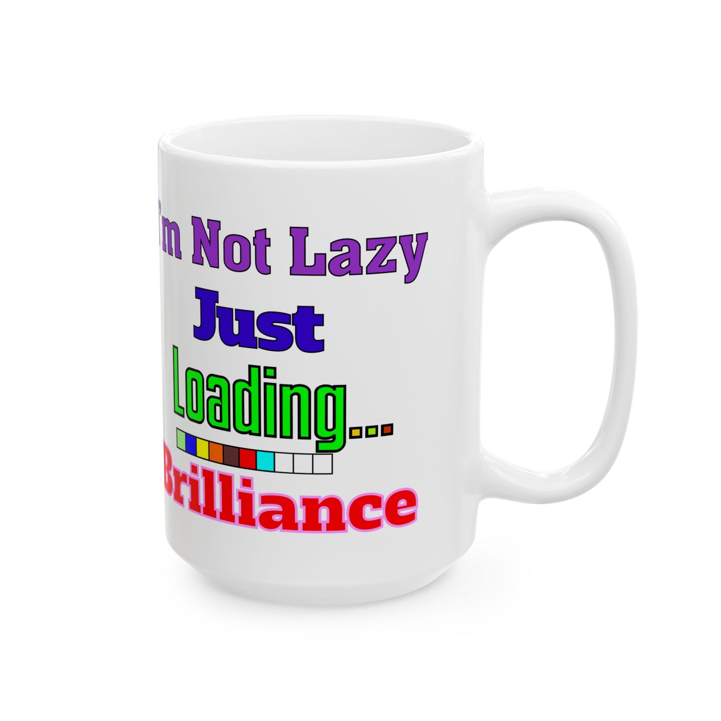 Humorous Ceramic Mug - Fun Gift for Coffee Lovers, Office Humor, Birthday, Relaxation, Motivation