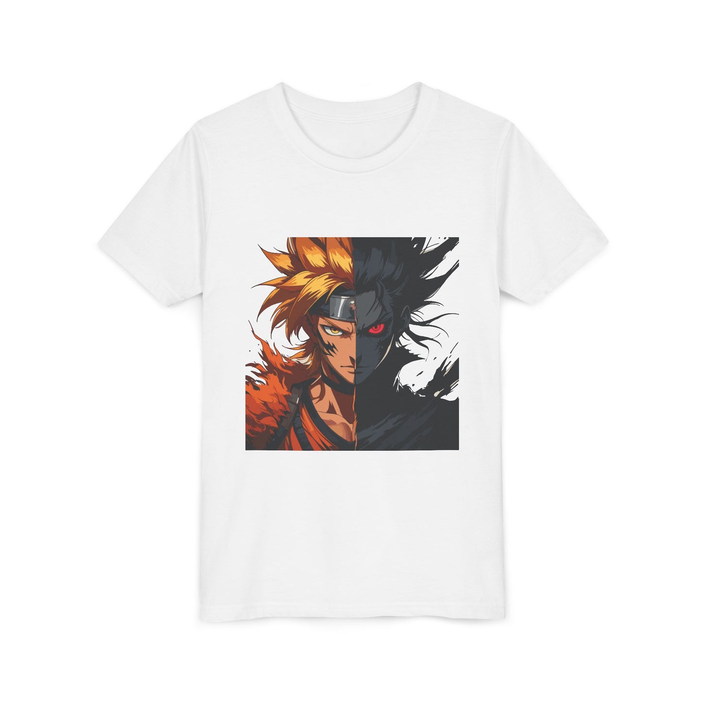Youth Short Sleeve Anime Tee - Cool Graphic Tee, Gift for Kids, Stylish Summer Shirt, Trendy Youth Apparel, Anime Lovers T-Shirt