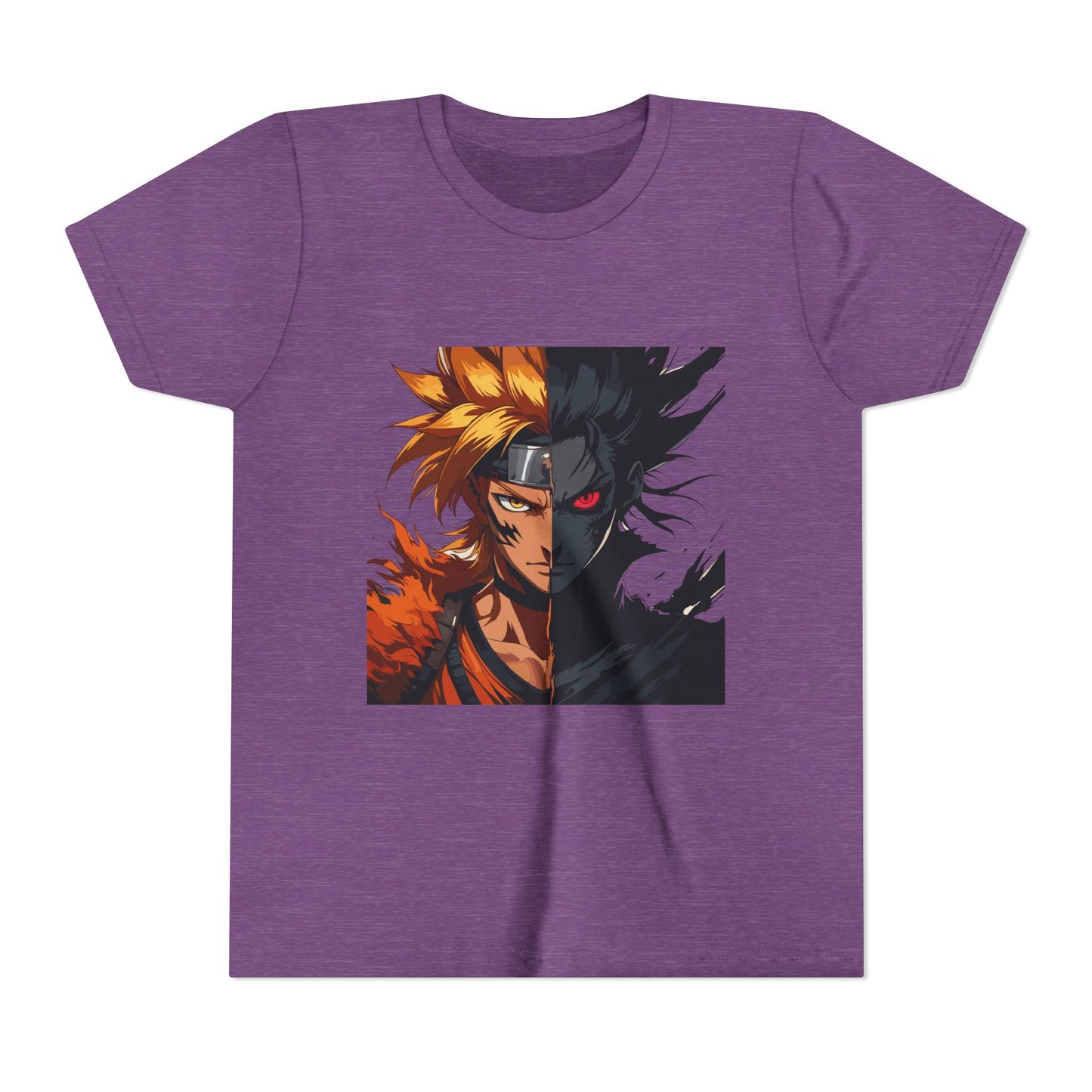 Youth Short Sleeve Anime Tee - Cool Graphic Tee, Gift for Kids, Stylish Summer Shirt, Trendy Youth Apparel, Anime Lovers T-Shirt