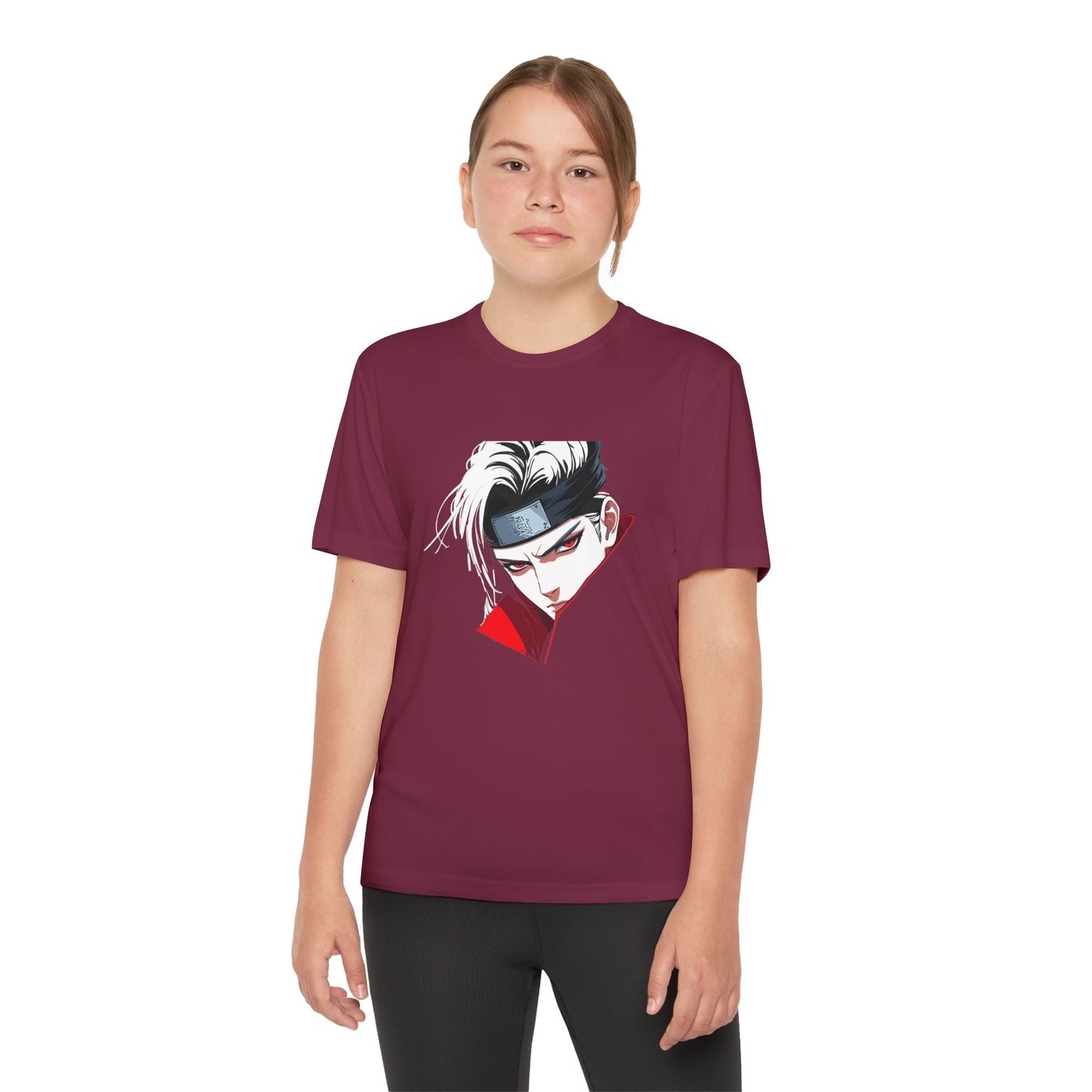 Youth Anime Fighter Tee, Cool Youth T-Shirt, Graphic Tee for Kids, Competition Shirt, Gift for Young Athletes