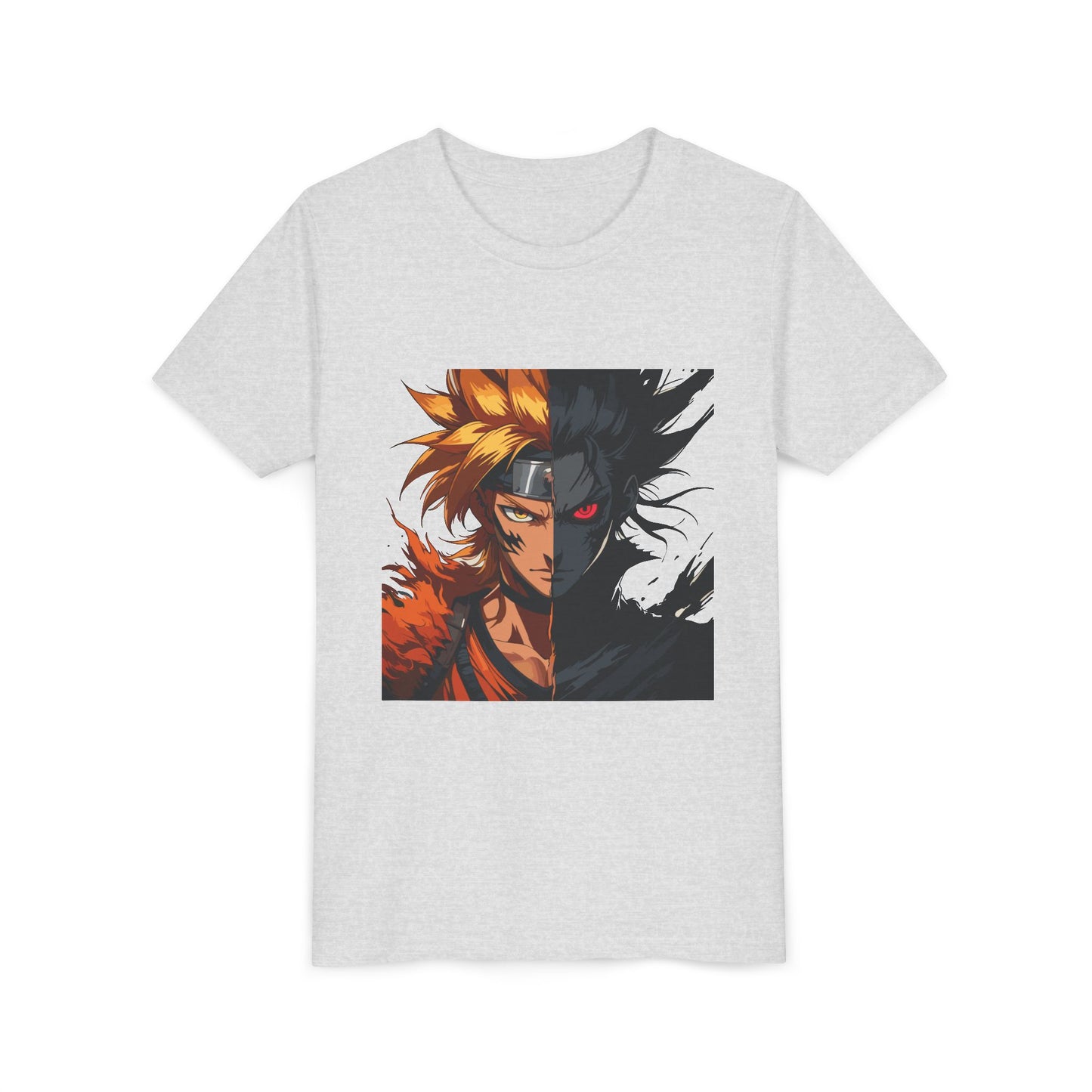 Youth Short Sleeve Anime Tee - Cool Graphic Tee, Gift for Kids, Stylish Summer Shirt, Trendy Youth Apparel, Anime Lovers T-Shirt