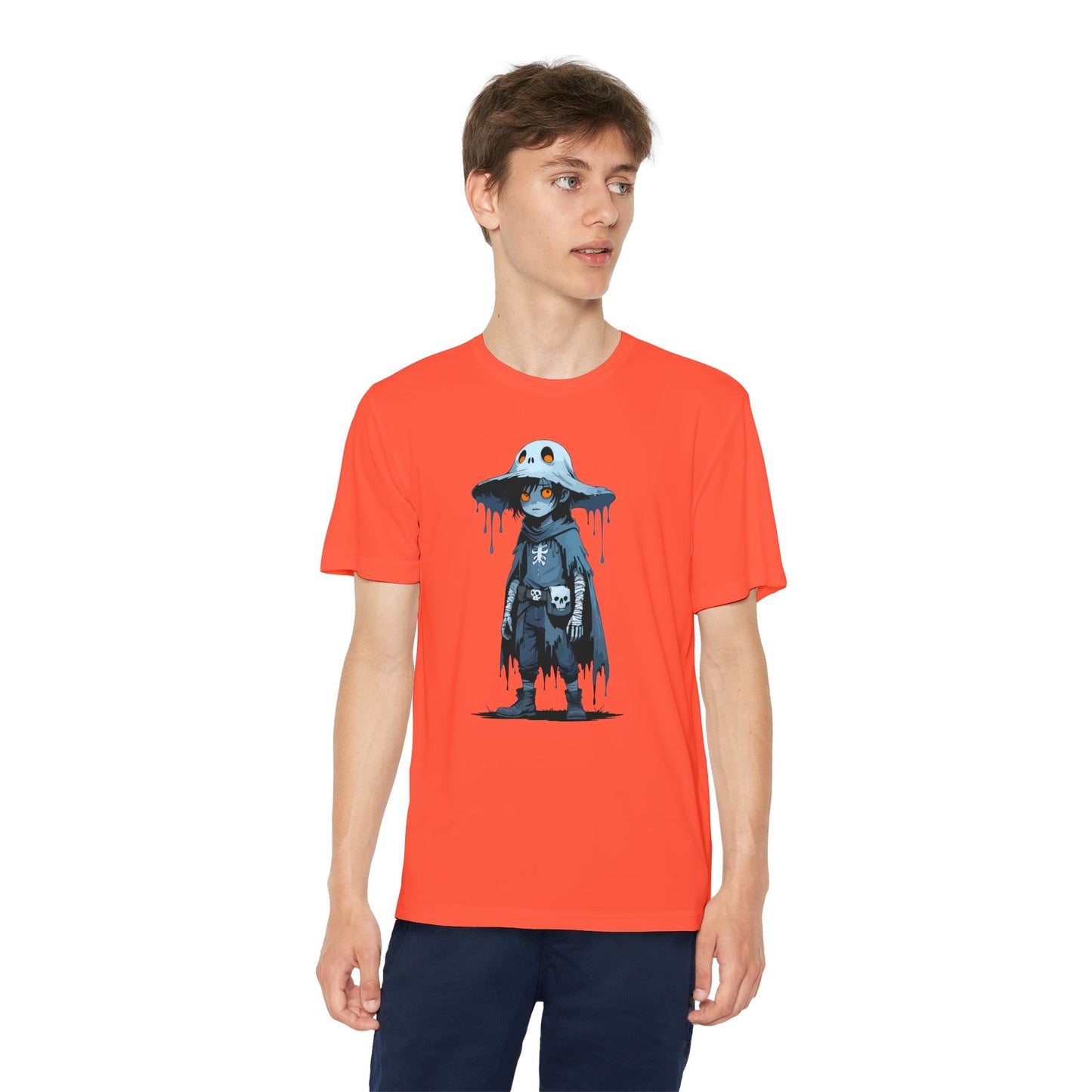 Youth Graphic Tee - Cool Cartoon Design, Perfect for Kids, Ideal for Birthdays, Casual Wear, Gifts, Summertime Fun