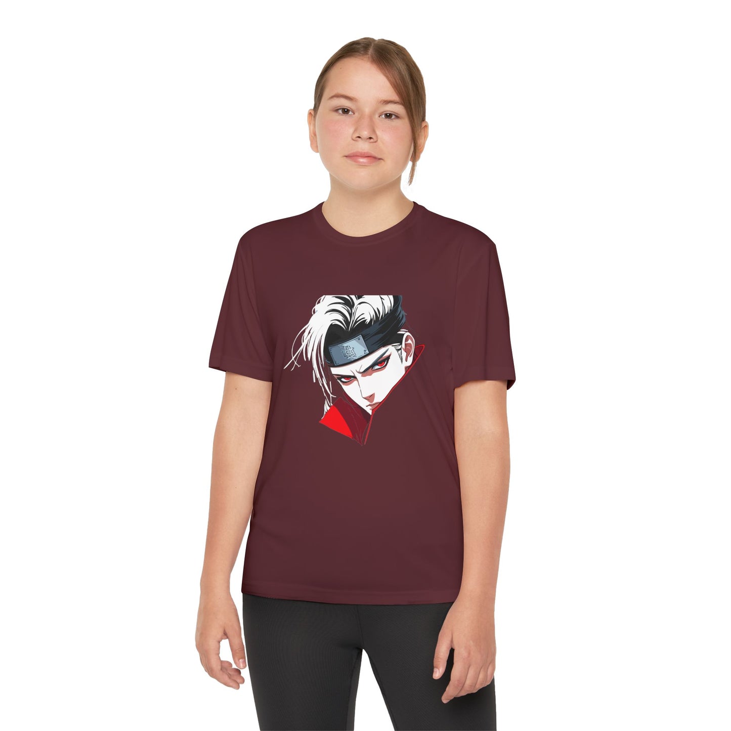 Youth Anime Fighter Tee, Cool Youth T-Shirt, Graphic Tee for Kids, Competition Shirt, Gift for Young Athletes