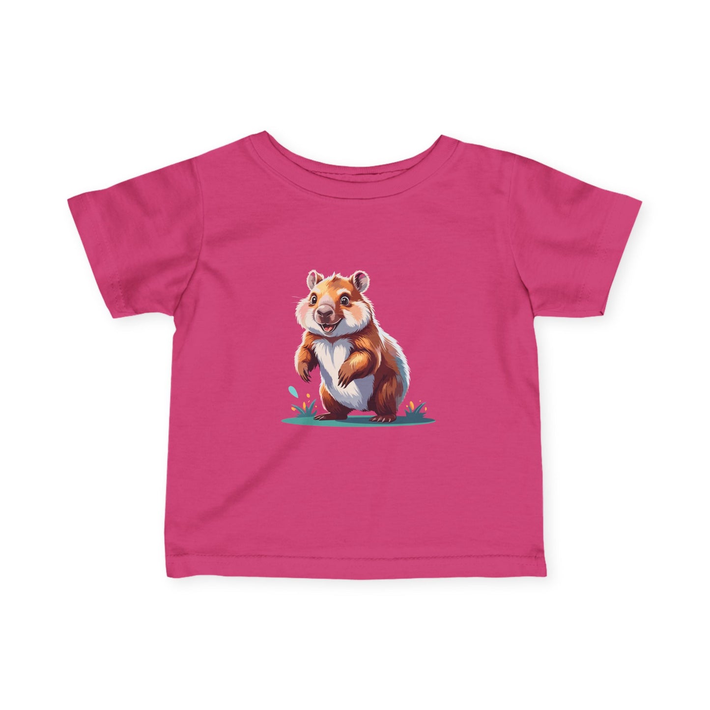 Adorable Wombat Tee, Baby T-Shirt, Toddler Gift, Cute Apparel, Birthday Outfit, Animal Lover's Fashion