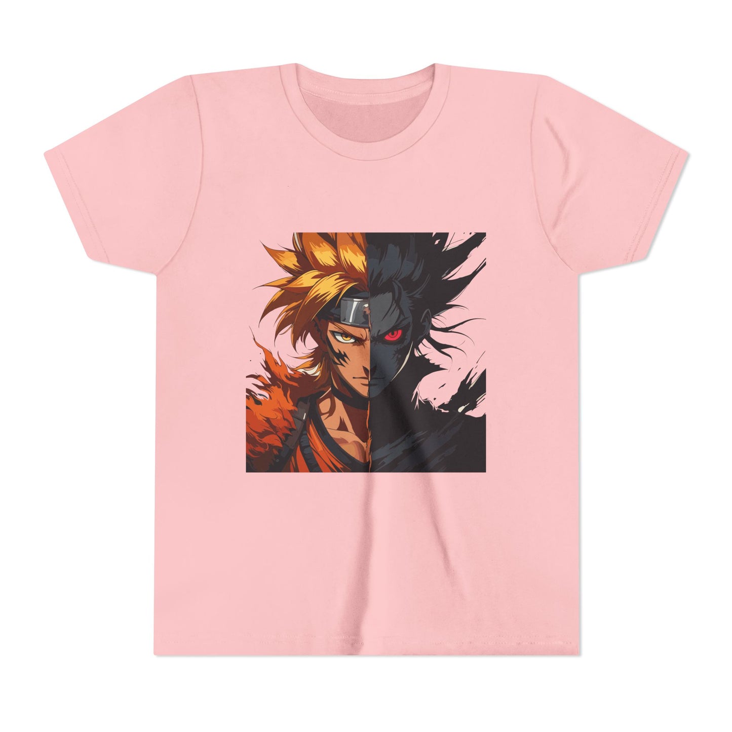 Youth Short Sleeve Anime Tee - Cool Graphic Tee, Gift for Kids, Stylish Summer Shirt, Trendy Youth Apparel, Anime Lovers T-Shirt
