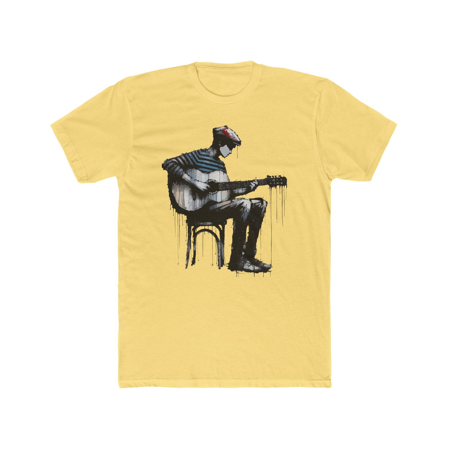 Artistic Musician Unisex Tee, Perfect Gift for Musicians, Creative Souls, Music Lovers, Art Festival, Casual Wear