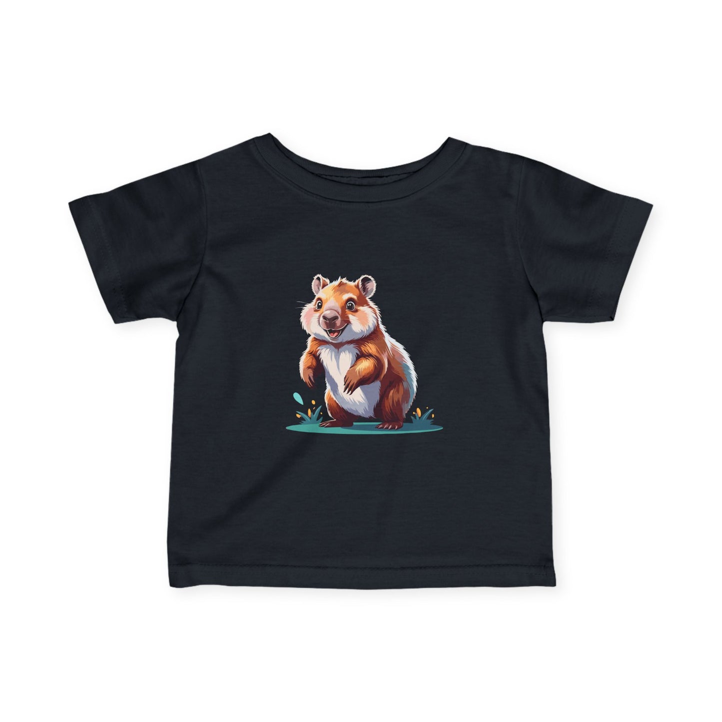 Adorable Wombat Tee, Baby T-Shirt, Toddler Gift, Cute Apparel, Birthday Outfit, Animal Lover's Fashion