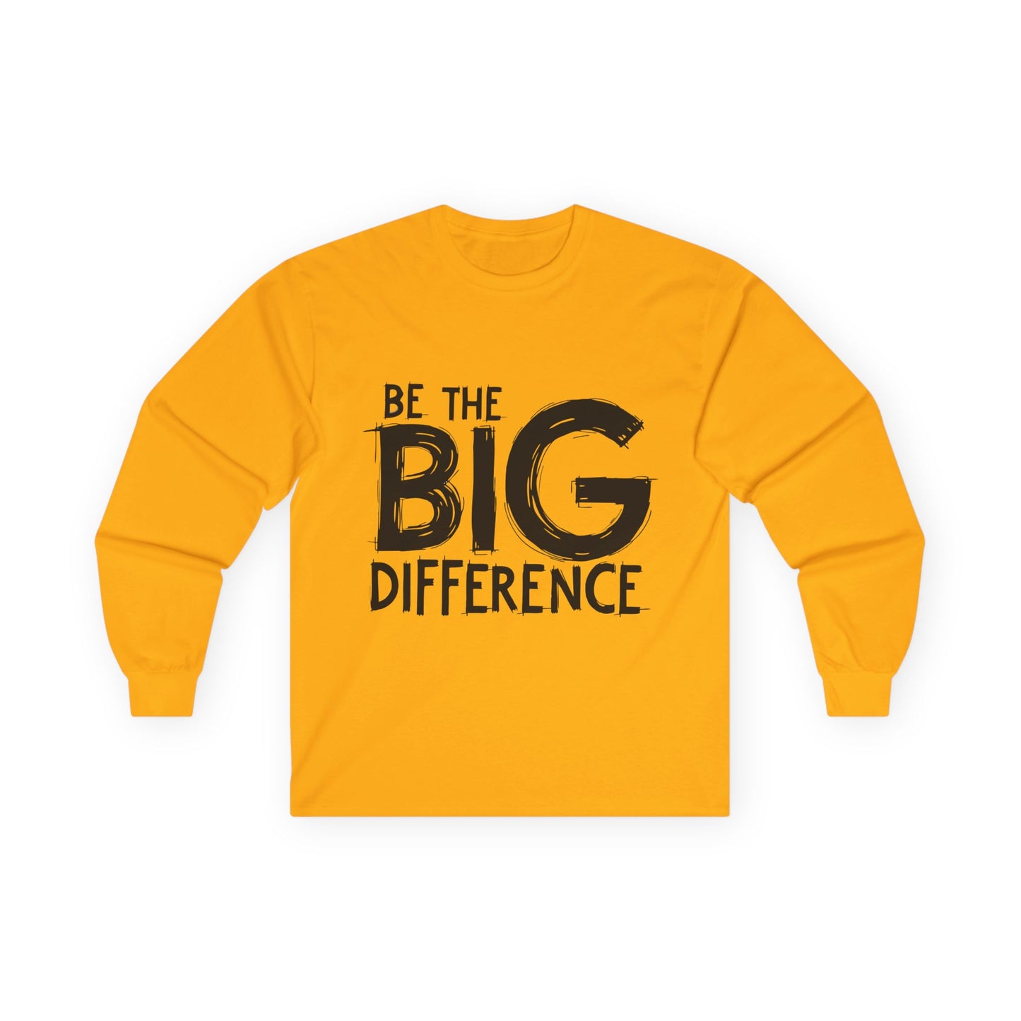 Inspire Change Long Sleeve Tee, Motivational Shirt, Unisex Cotton Tee, Gift for Activists, Uplifting Apparel, Everyday Wear