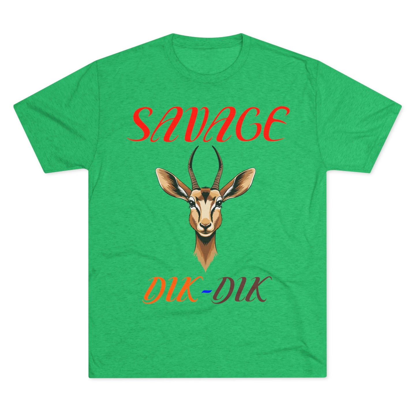 Savage Dik-Dik Unisex Tee - Trendy Graphic T-Shirt, Perfect for Casual Wear, Gift for Wildlife Lovers, Fun Statement Tee