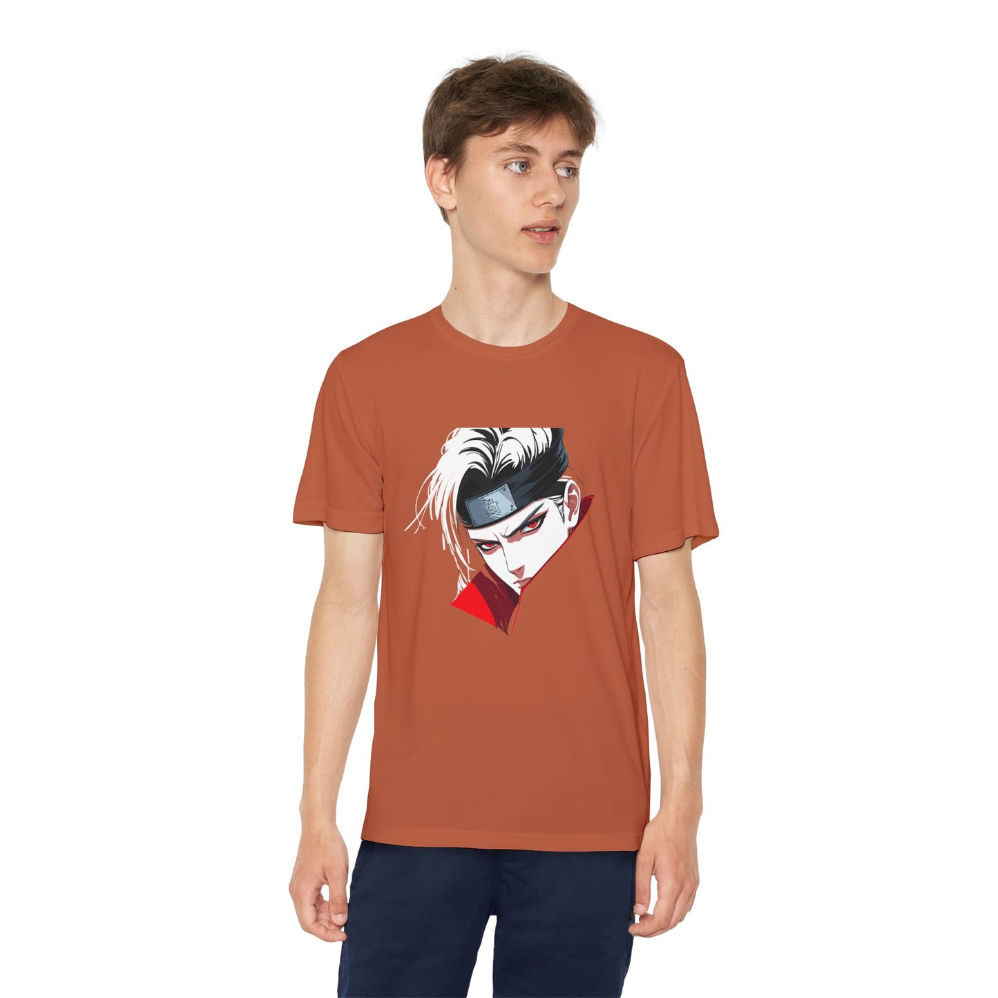 Youth Anime Fighter Tee, Cool Youth T-Shirt, Graphic Tee for Kids, Competition Shirt, Gift for Young Athletes