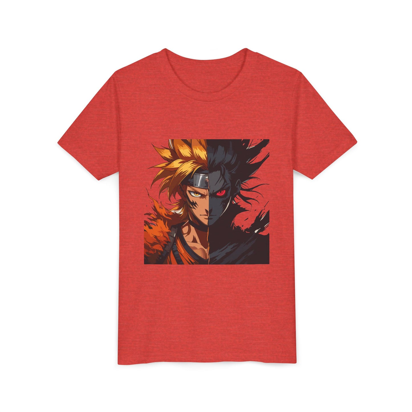 Youth Short Sleeve Anime Tee - Cool Graphic Tee, Gift for Kids, Stylish Summer Shirt, Trendy Youth Apparel, Anime Lovers T-Shirt
